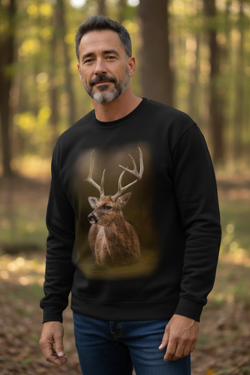 Evening Swim - Deer Sweater