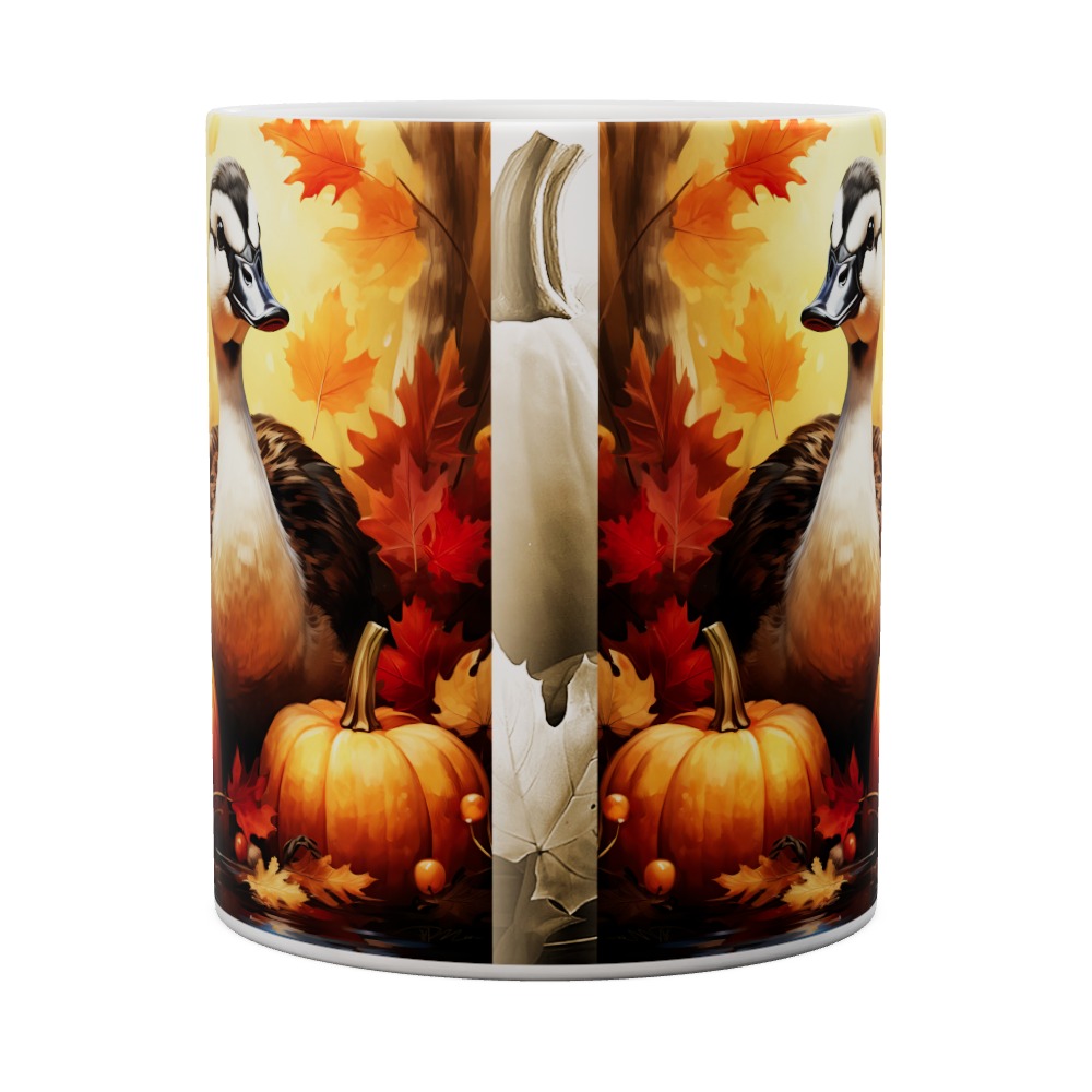 Autumn Goose - Black Mug
