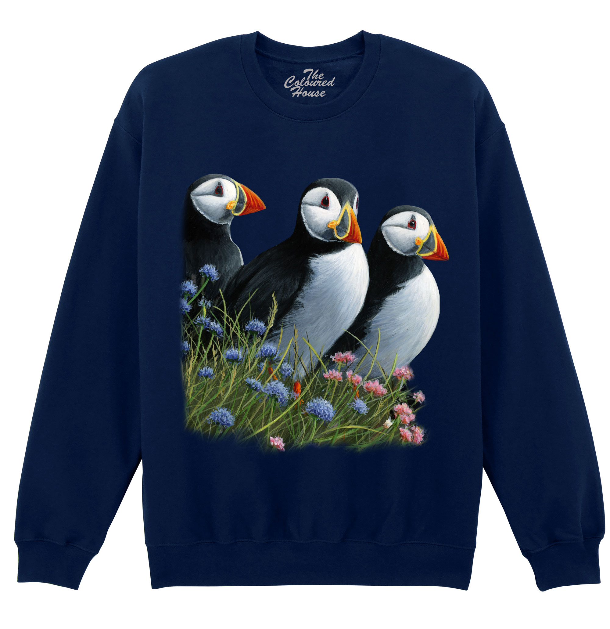 Summer Visitors - Puffins Sweater