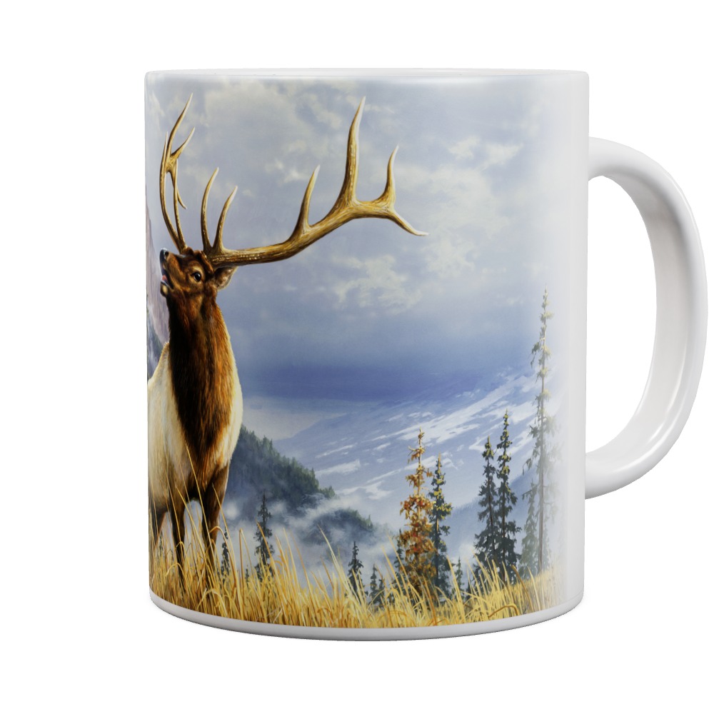 High Mountain Elk Mug