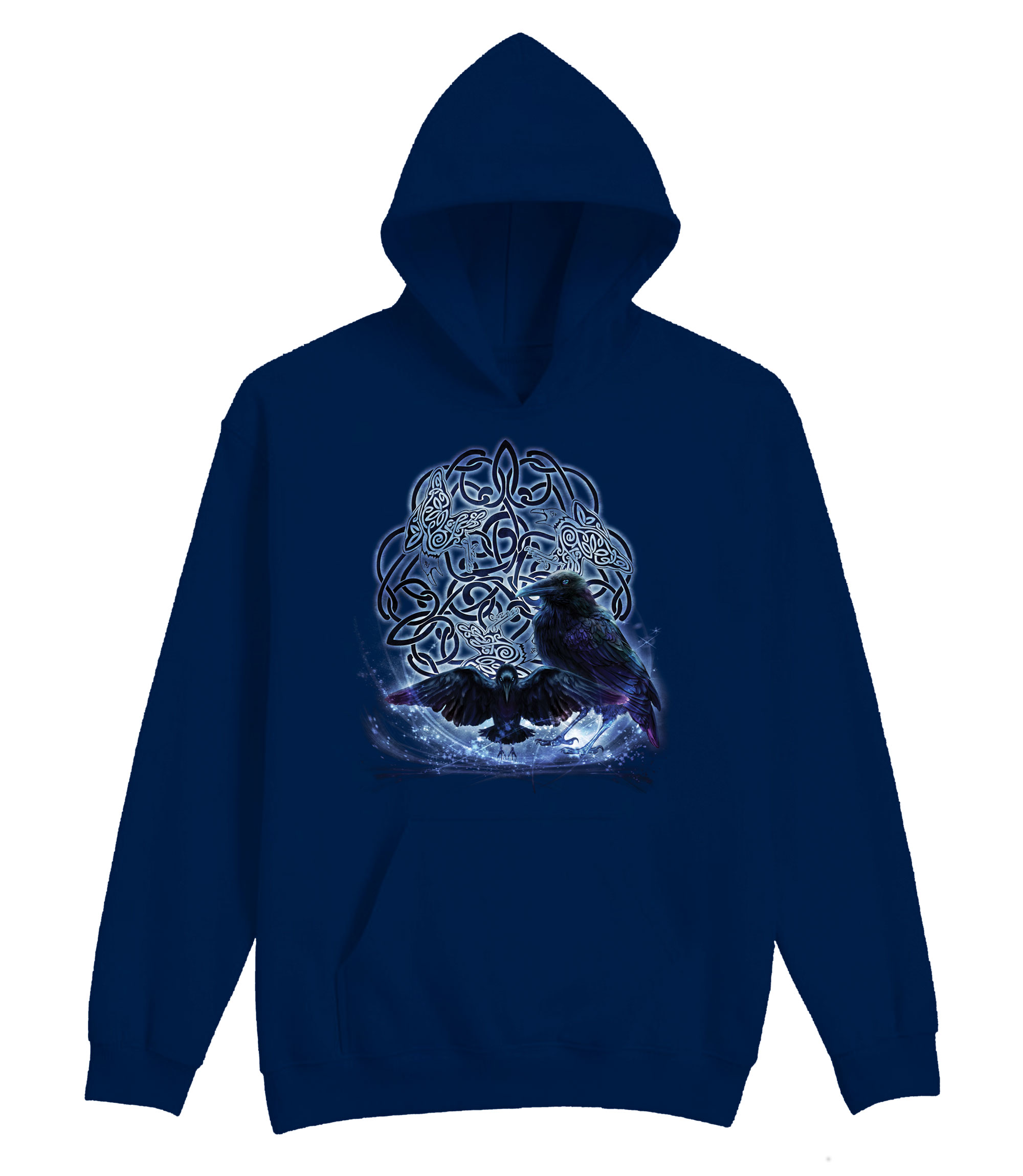 Celtic Raven Hoodie