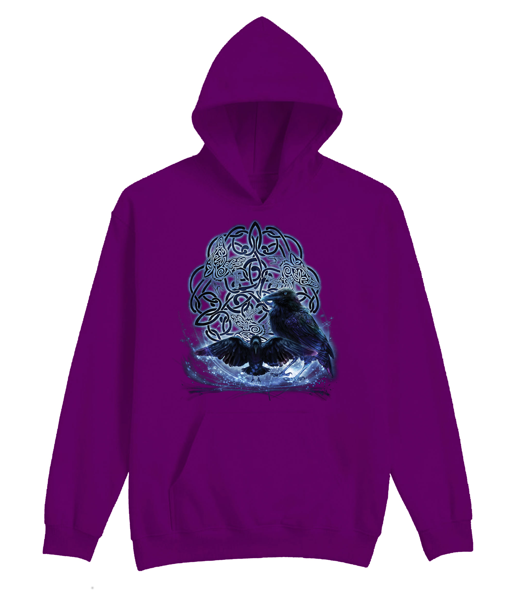 Celtic Raven Hoodie