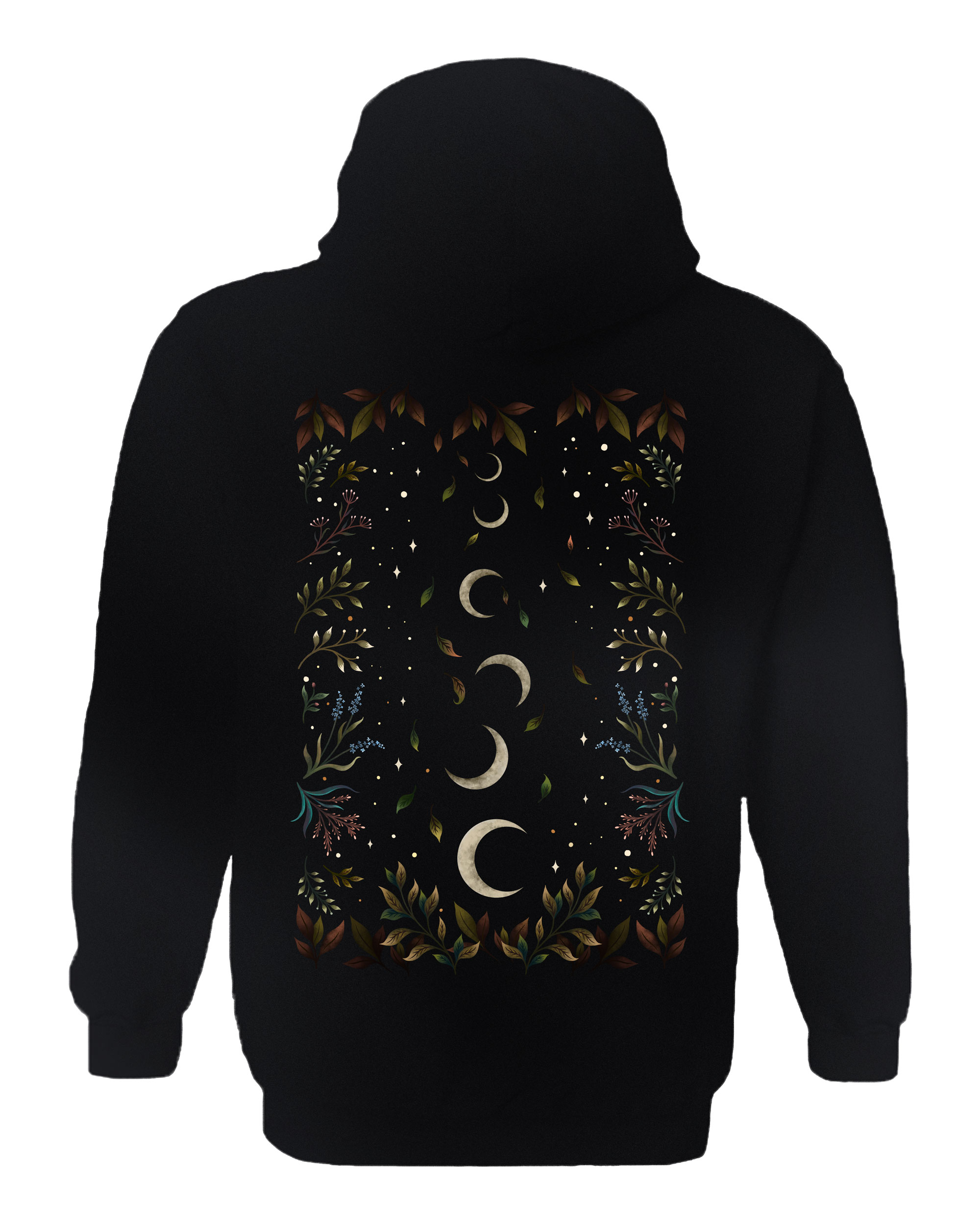 Crescent Moon Garden Hoodie