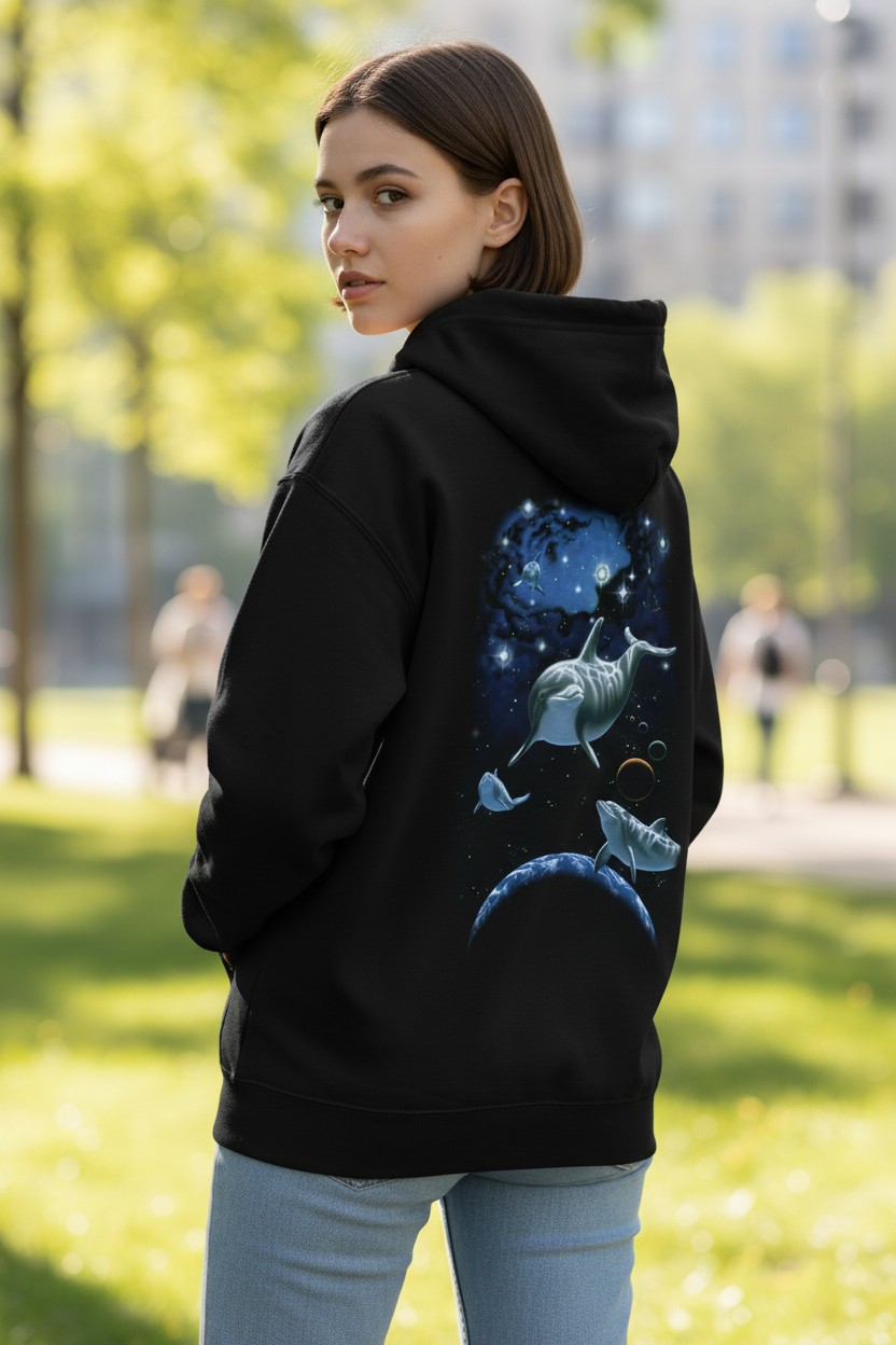Star Born Dolphins Hoodie