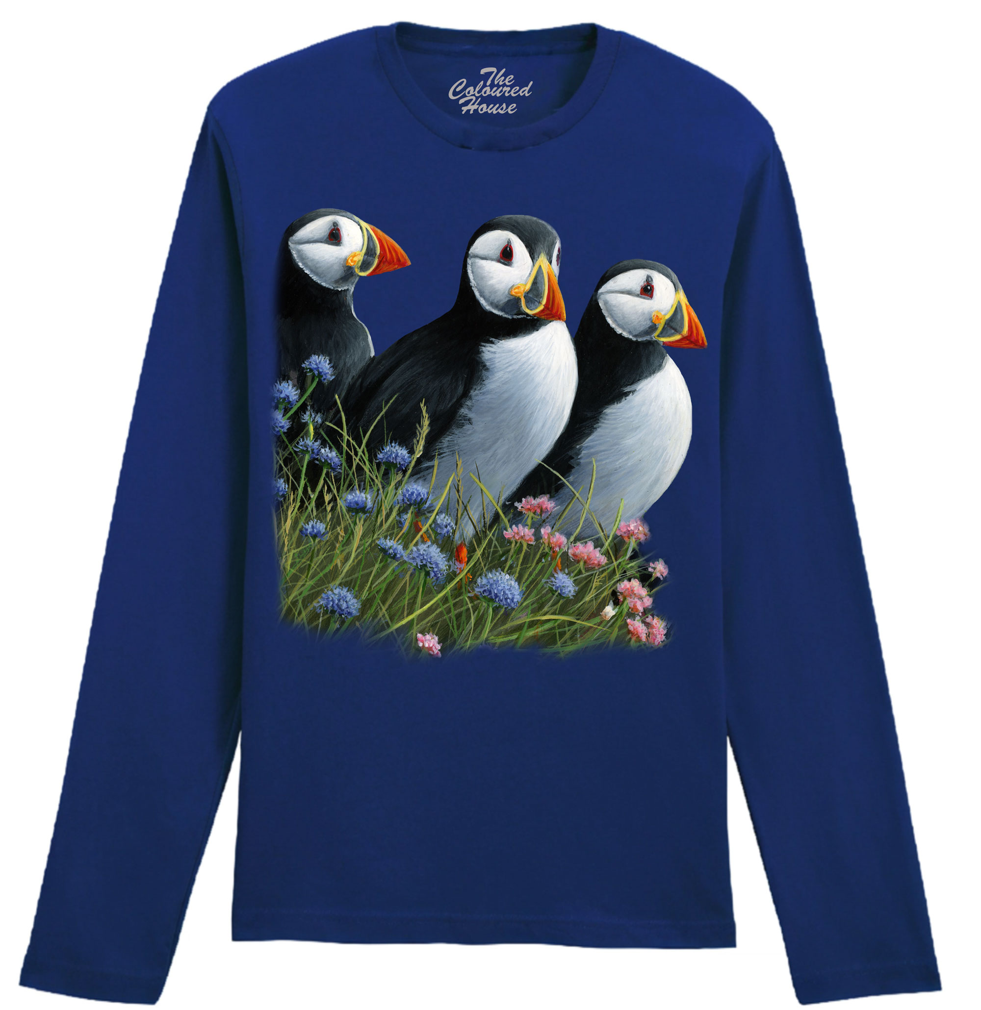 Summer Visitors - Puffins Longsleeve