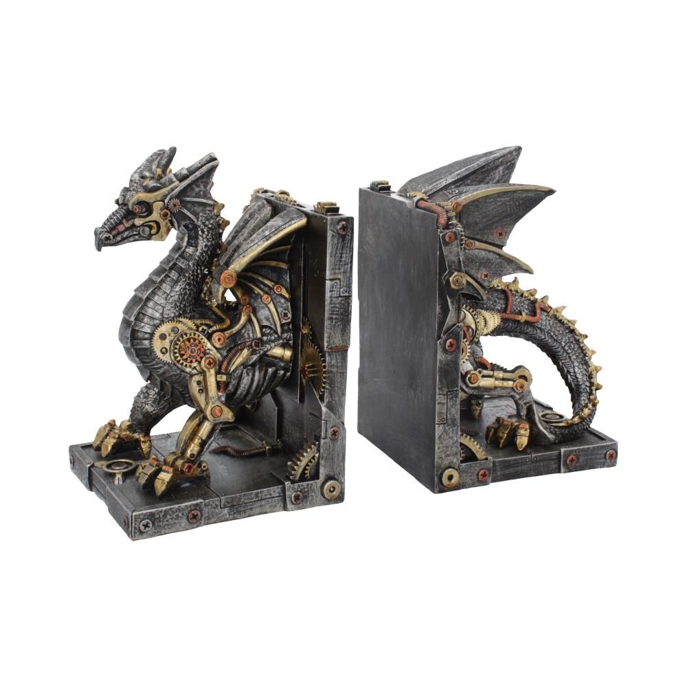 Dracus Machina Bookends 27cm 27*12.5*20cm
