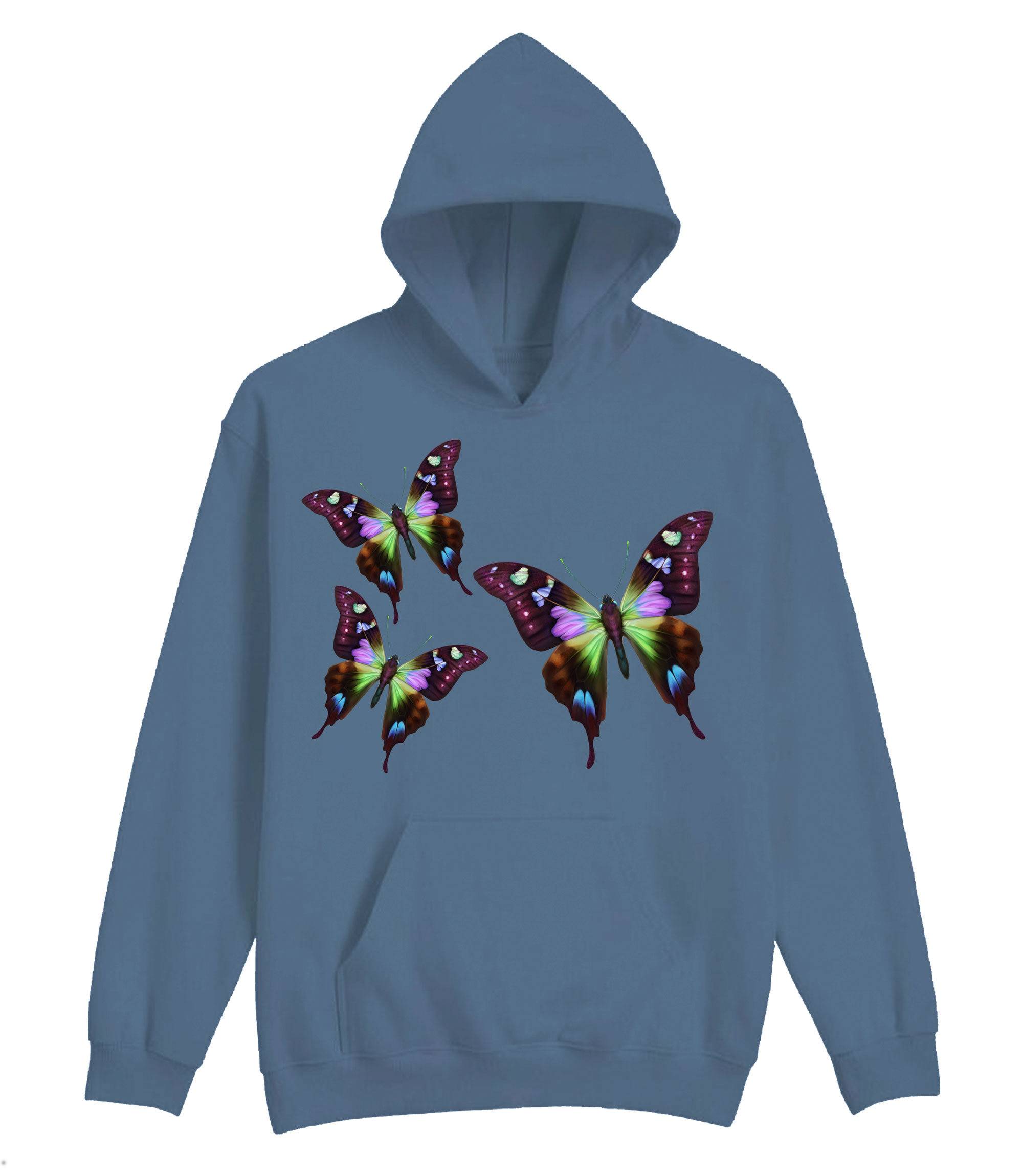 Lavender Butterfly Hoodie