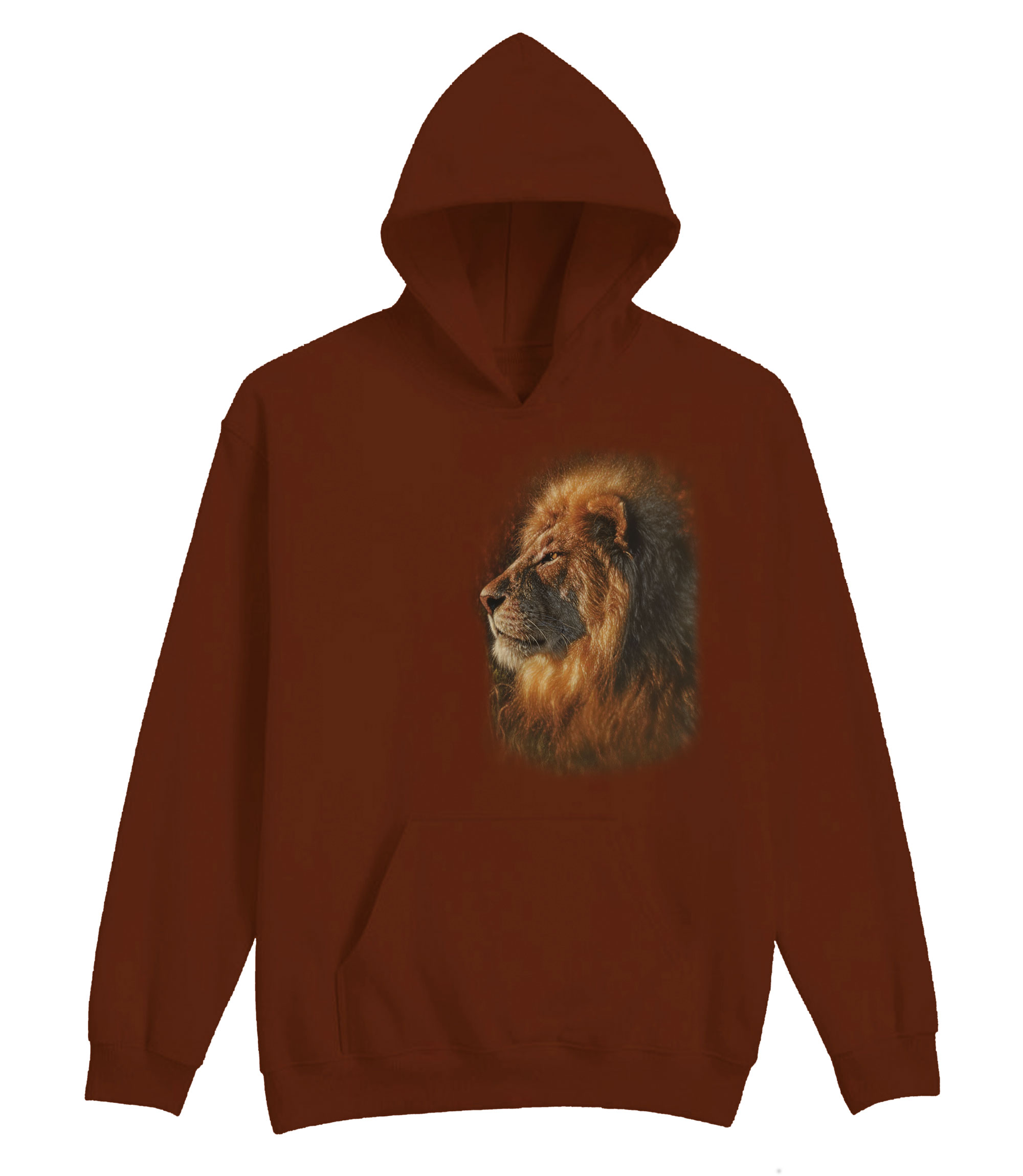Sunbathing Lion Hoodie