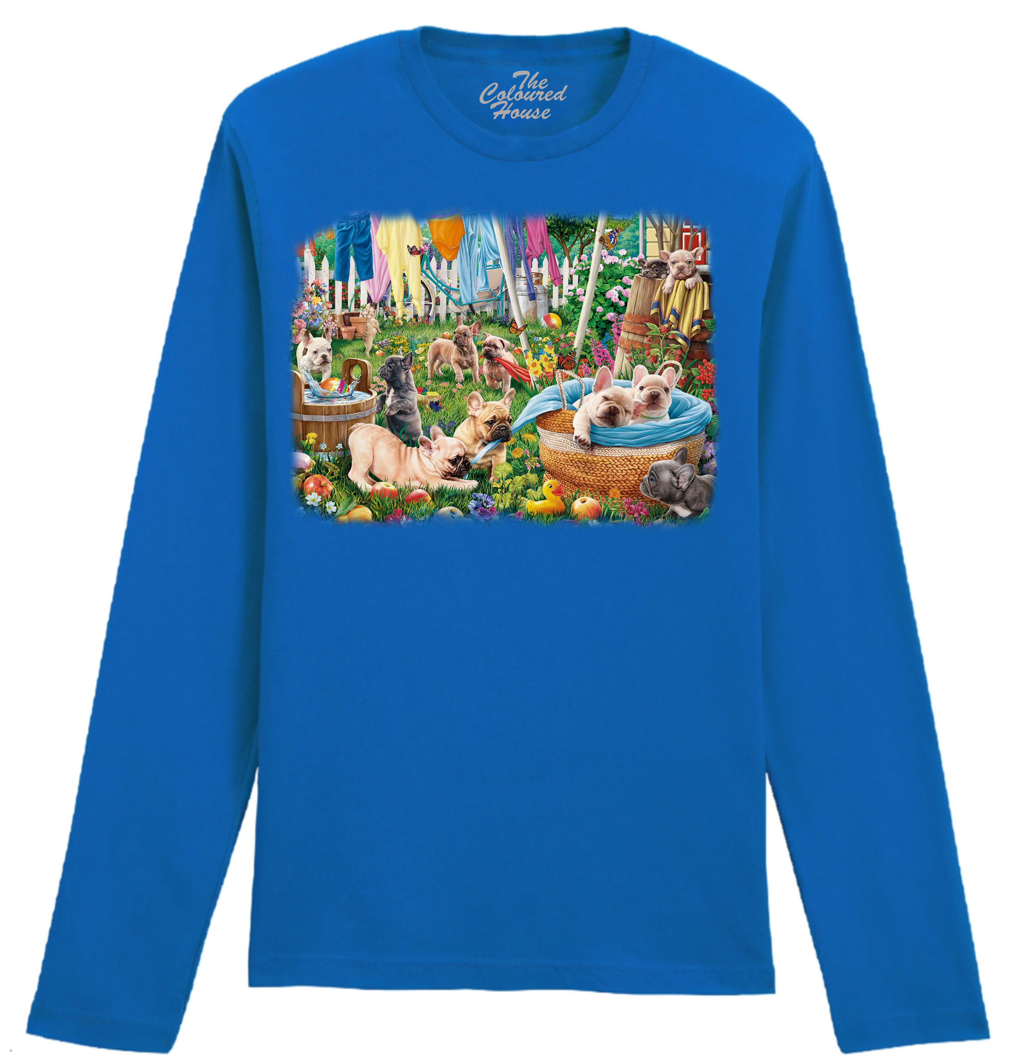 Frenchies At Play Longsleeve