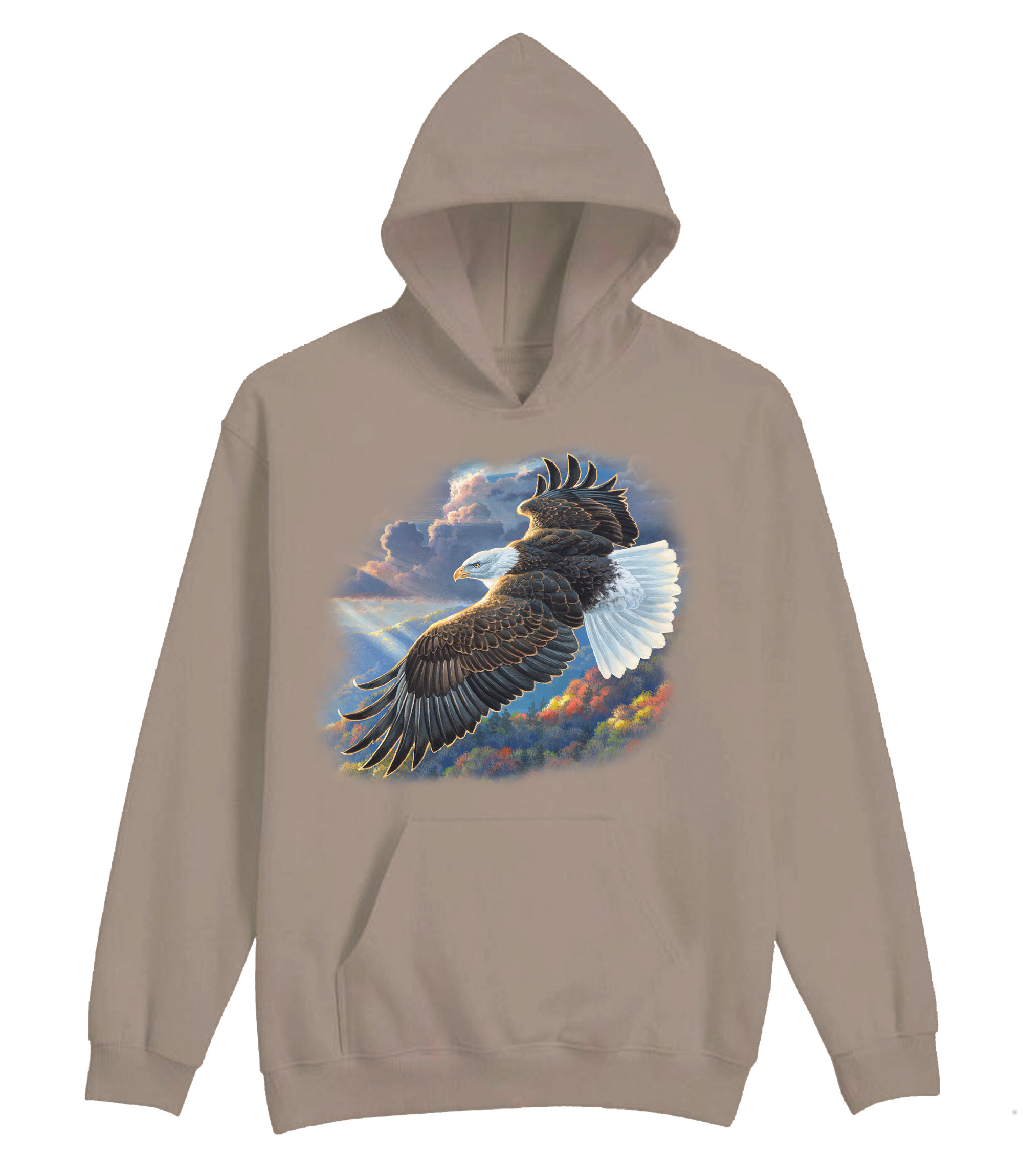 Freedom - Bald Eagle Hoodie