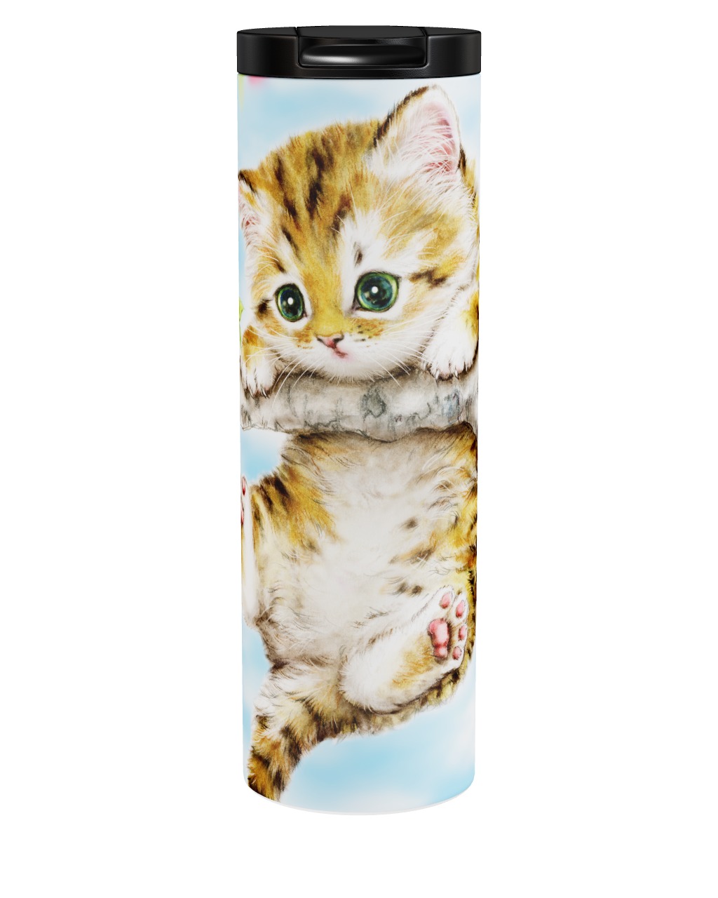 Cherry Kitten Tumbler