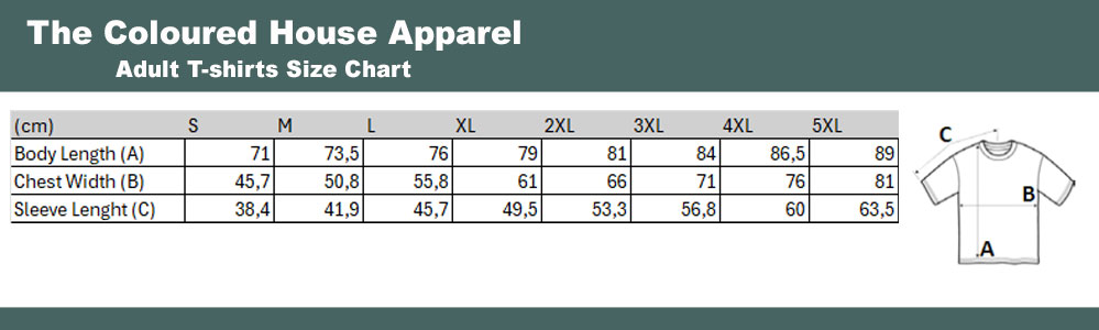 Adult T-shirt Light Blue
