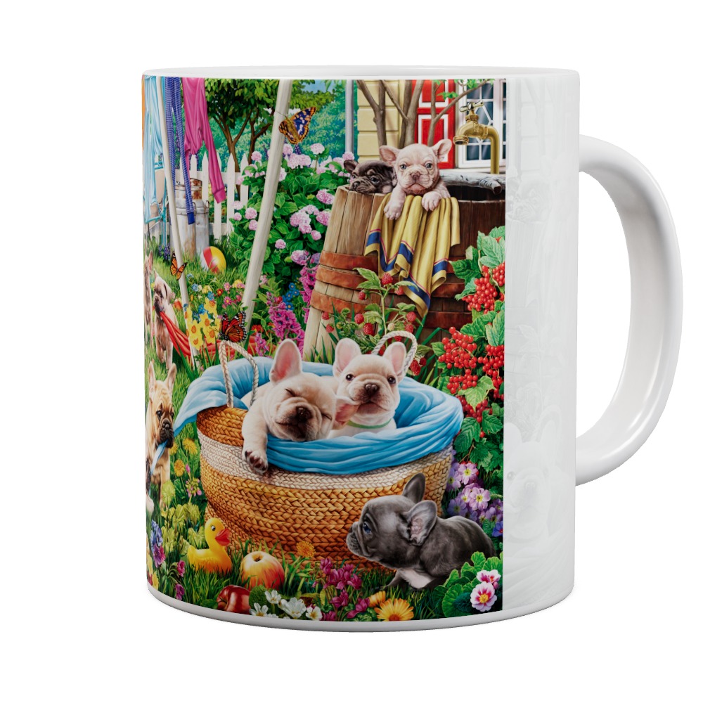 Frenchies At Play Mug