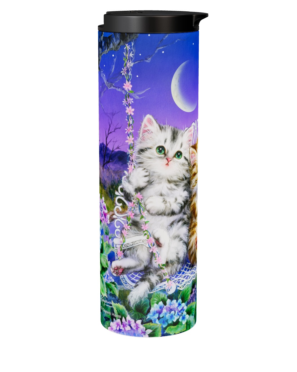 Moonlight Swing - Cat Tumbler