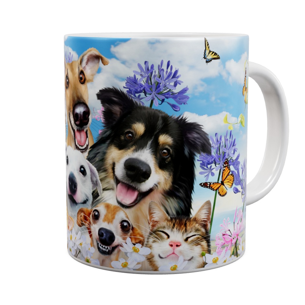 Selfie Fun In The Sun - Pets Mug