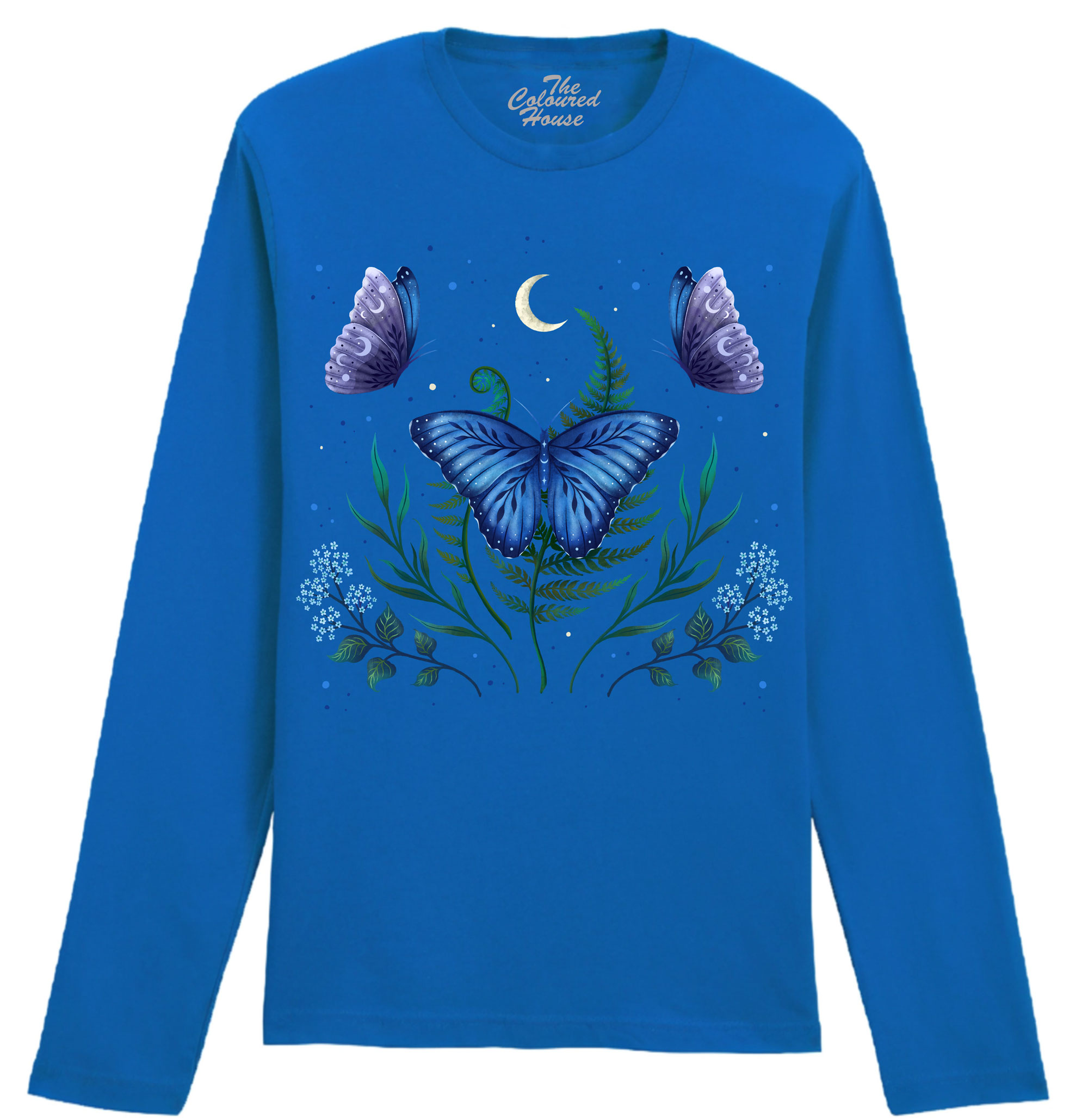 Blue Morpho Butterfly Longsleeve