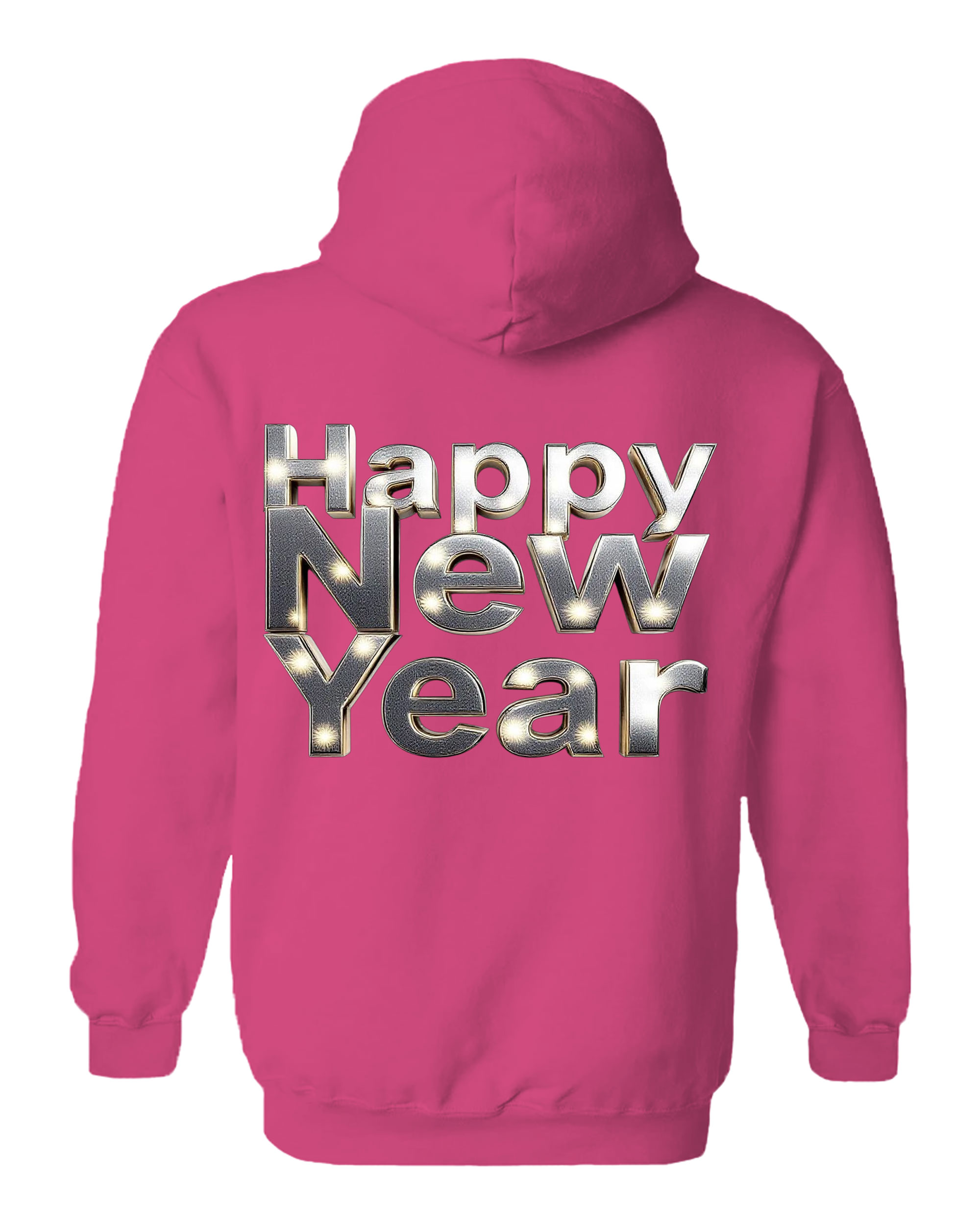 Happy New Year - Silver Hoodie