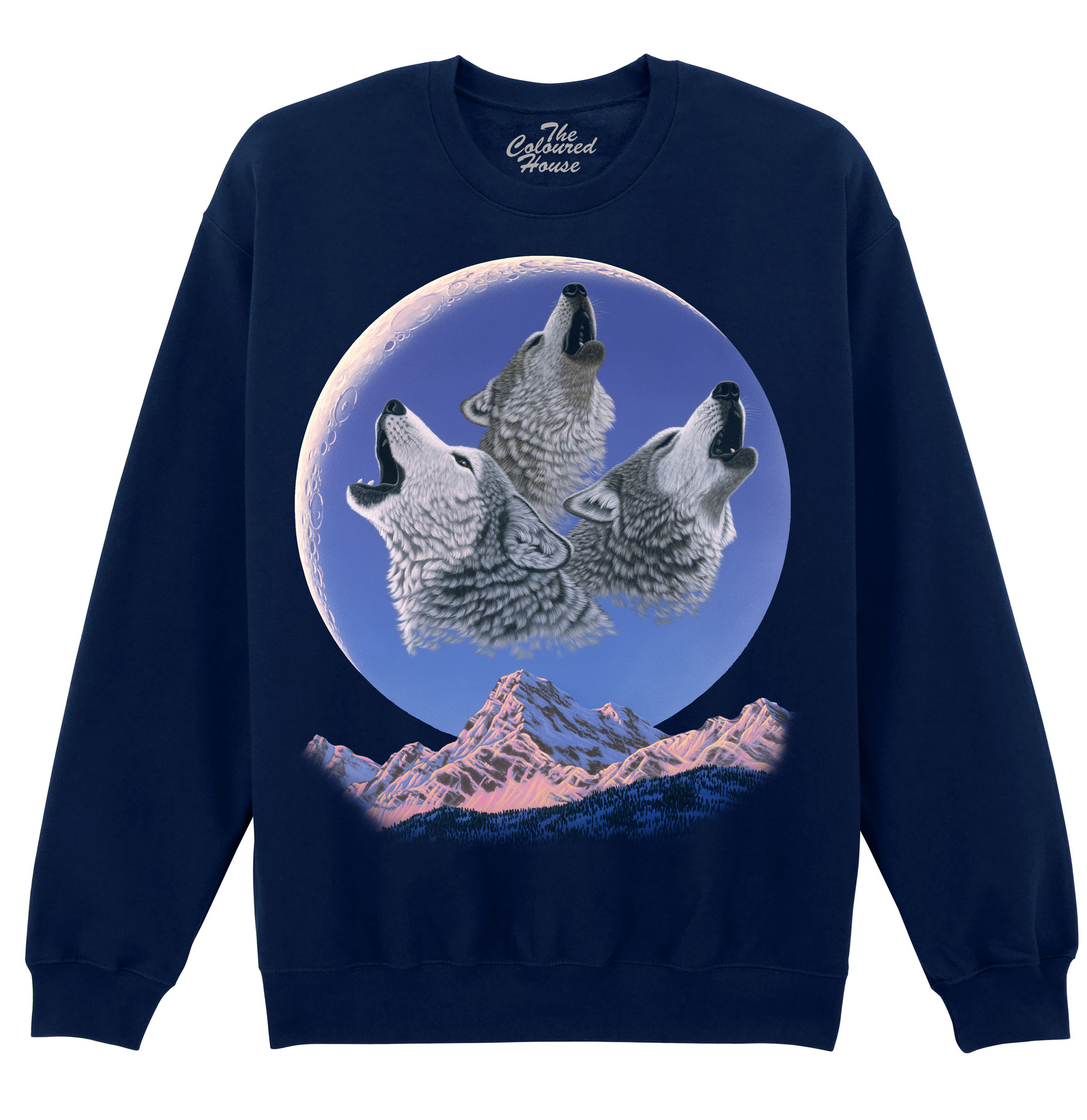 Harmony Wolves Sweater