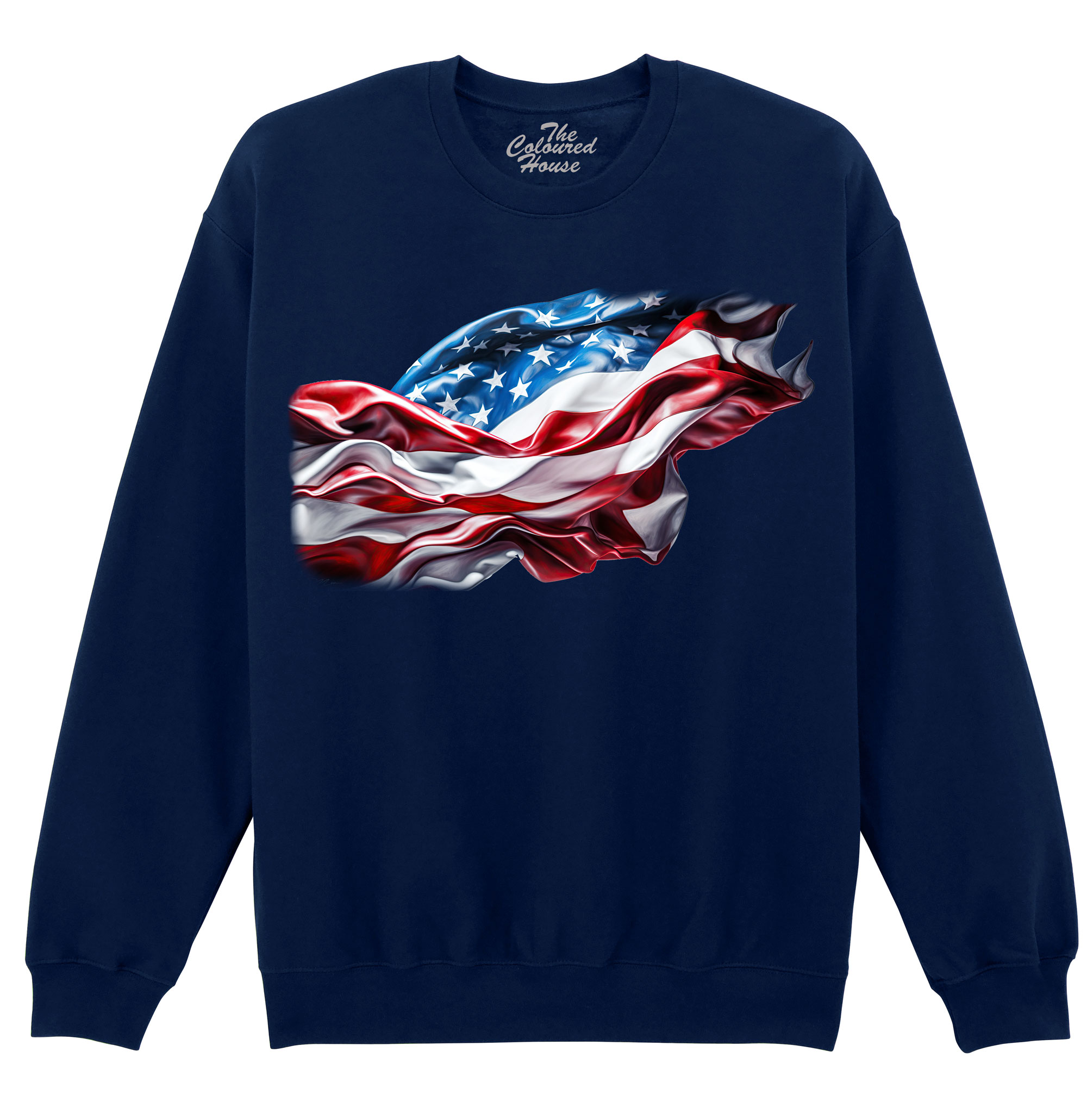 American Flag Sweater