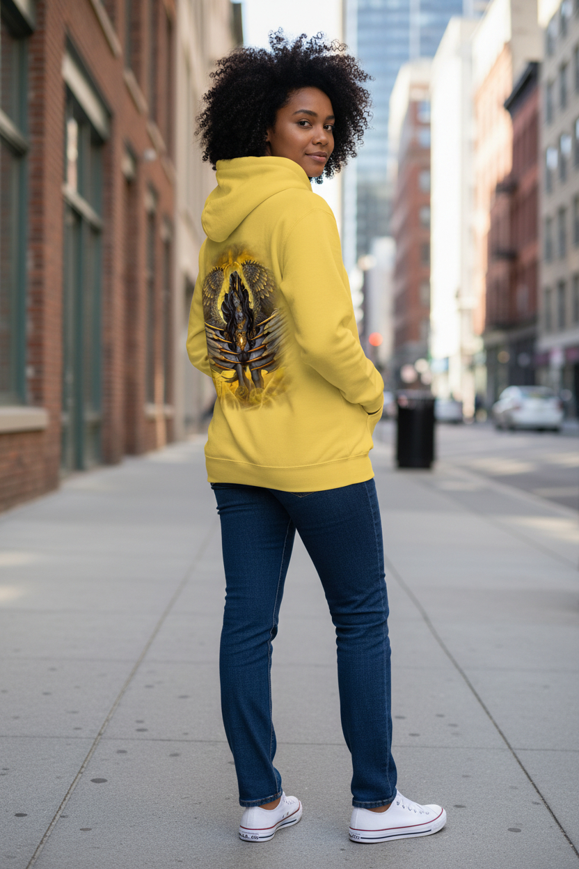 Black Pegasus Hoodie