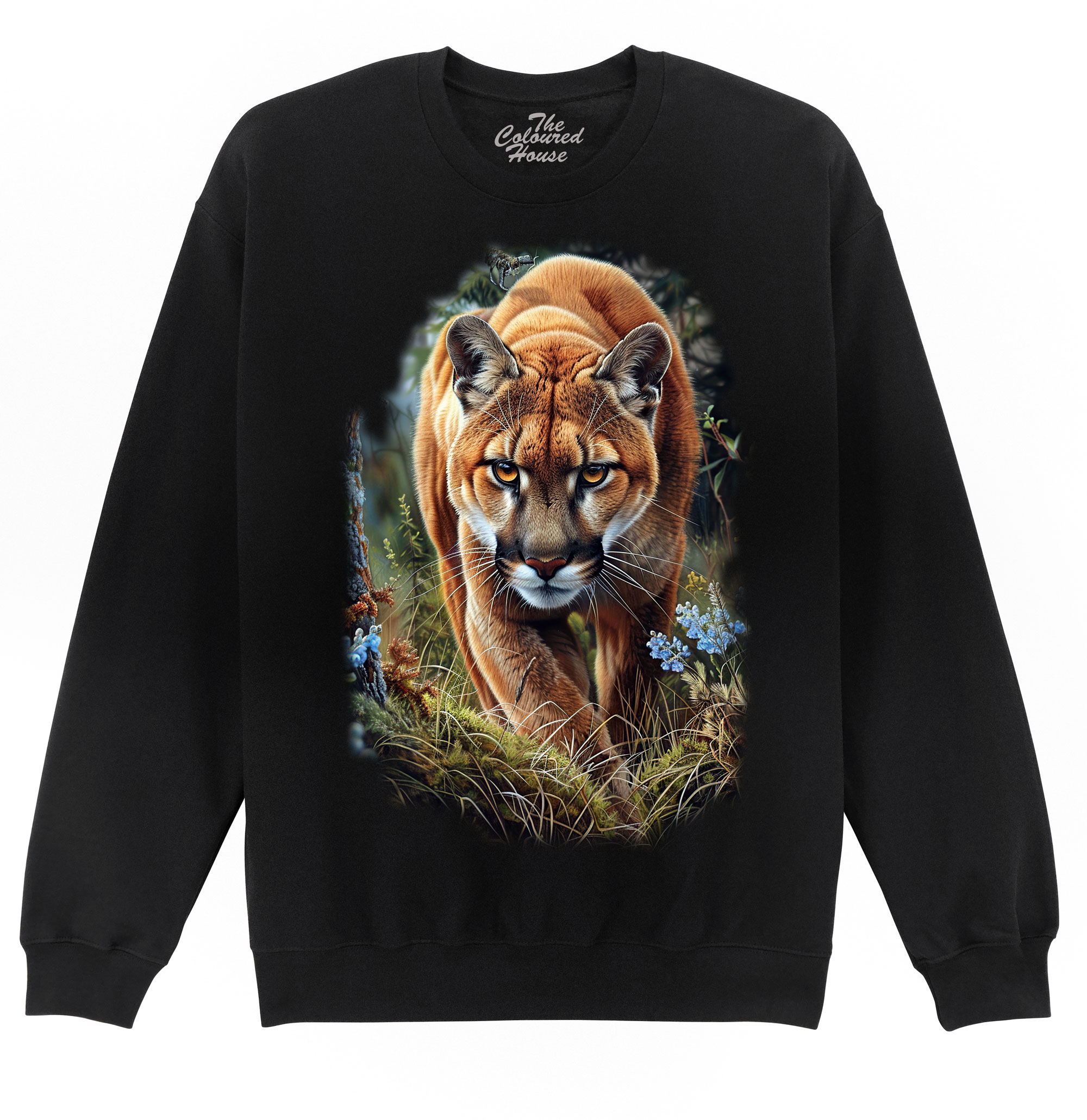 Approaching Mountain Lion Sweater