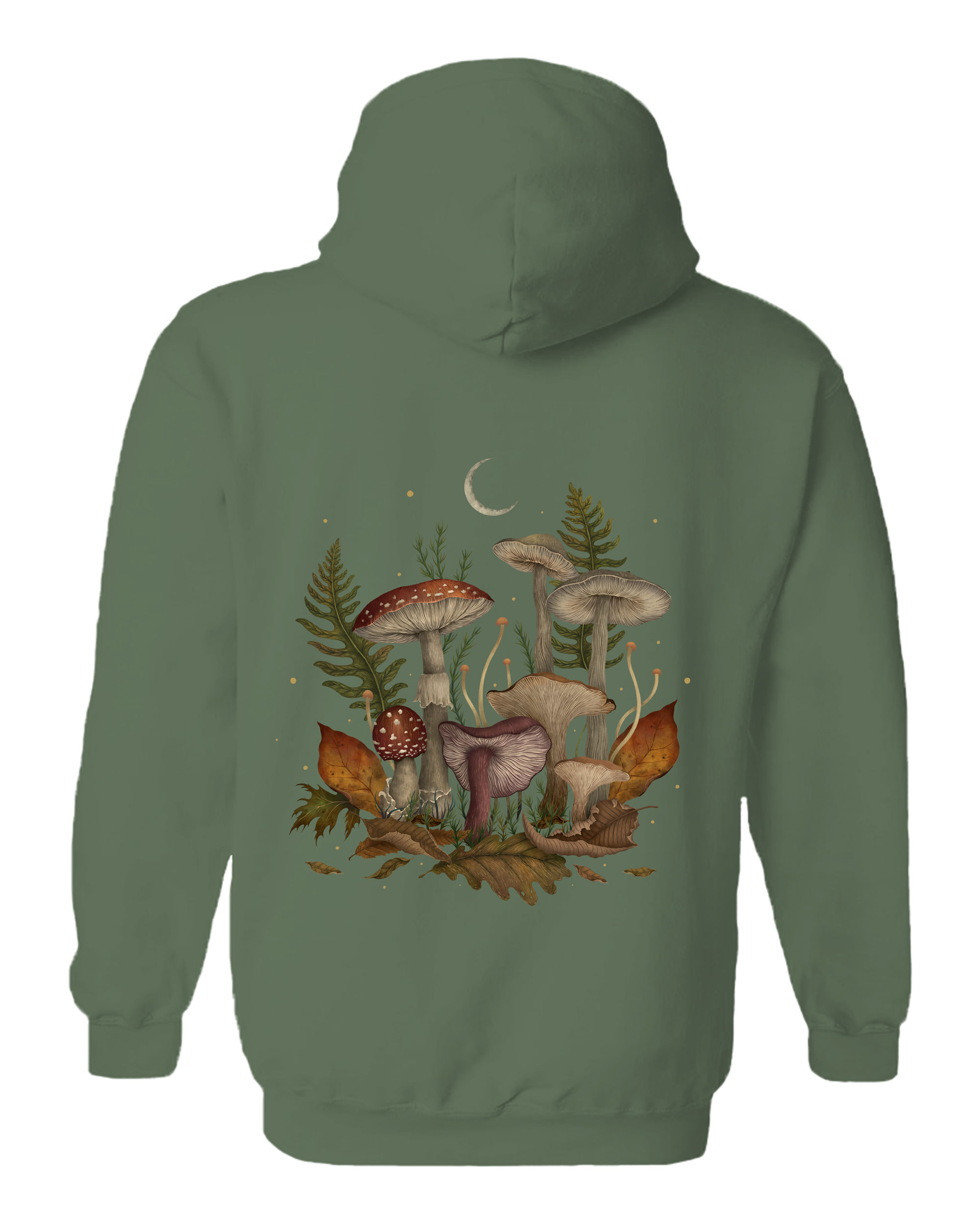 Autumn Mushrooms Hoodie