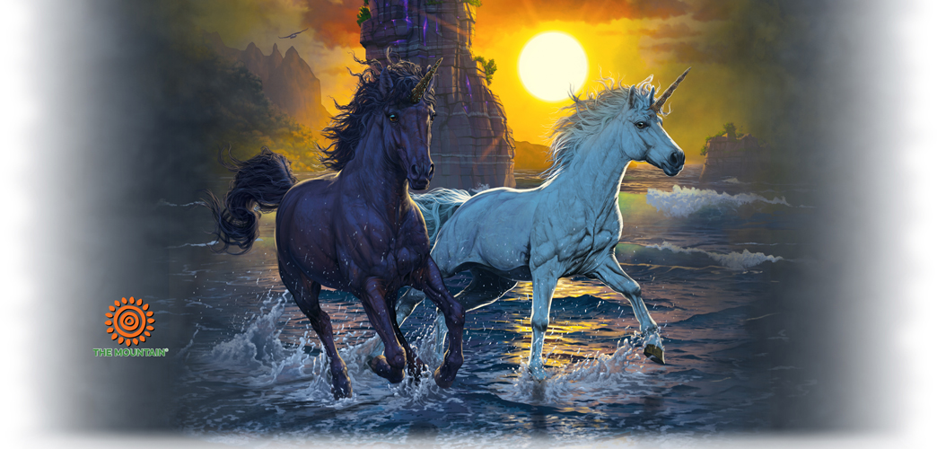 Becher Unicorns On The Beach