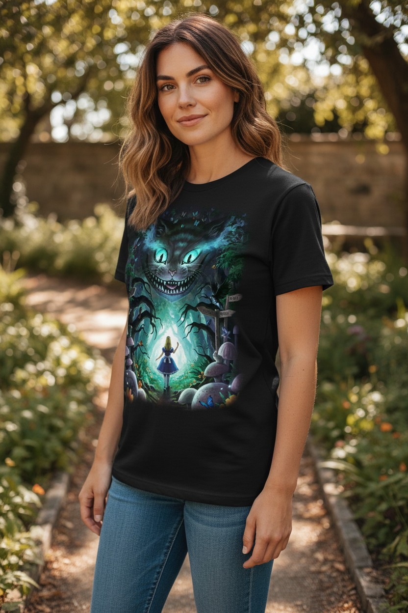 Into Wonderland Ladies T-shirt