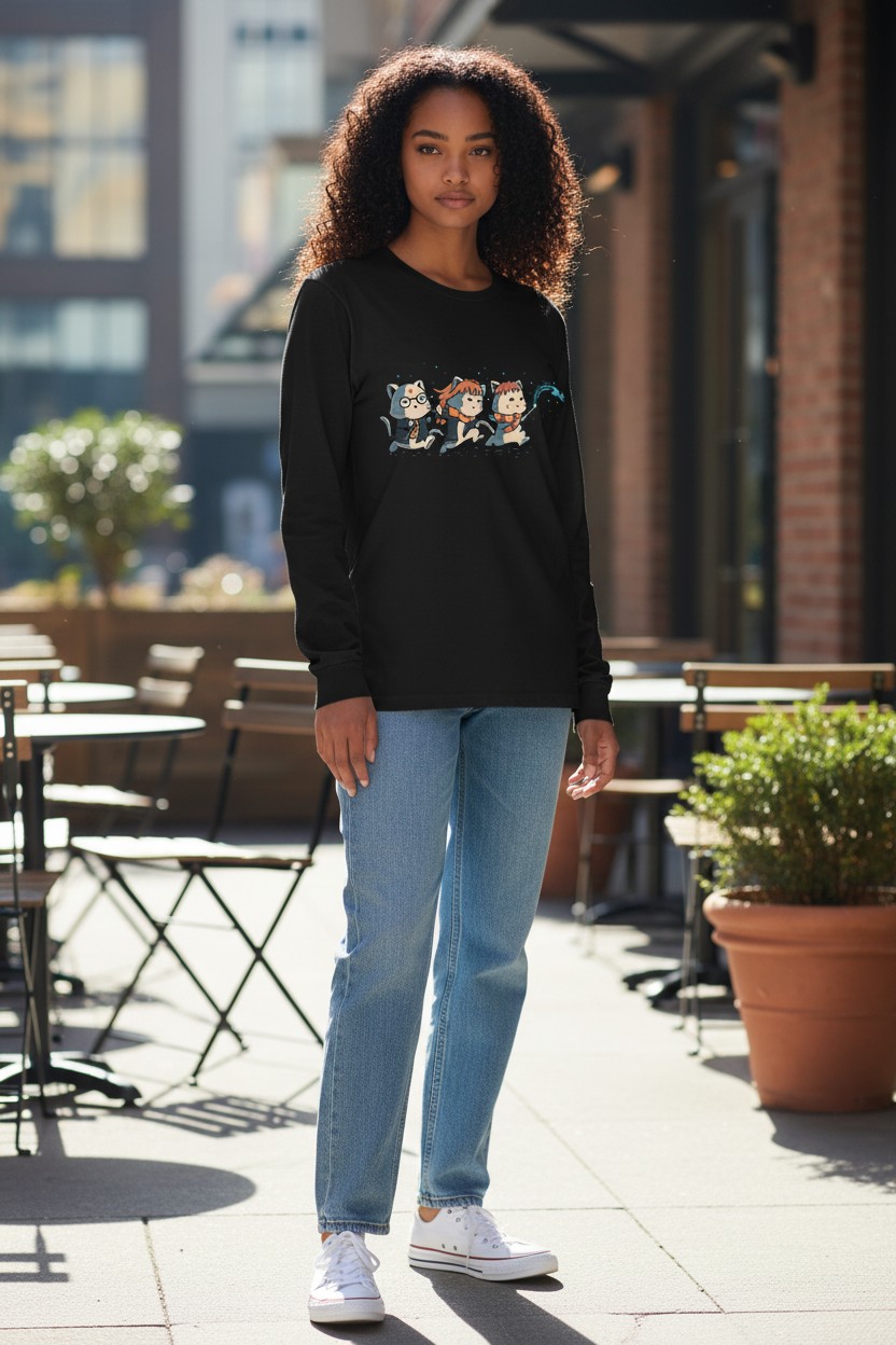 Potter Cats Longsleeve