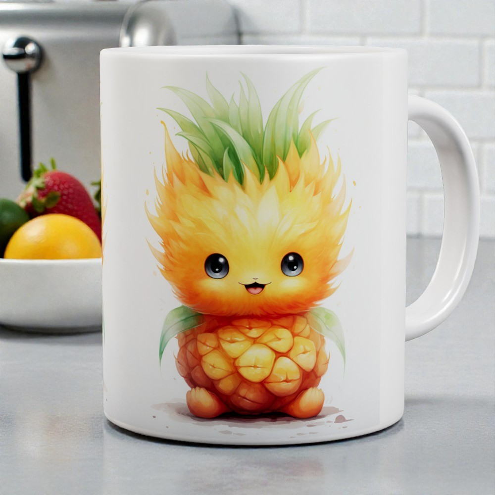 Fruit Monster - Standing Pineapple Mug