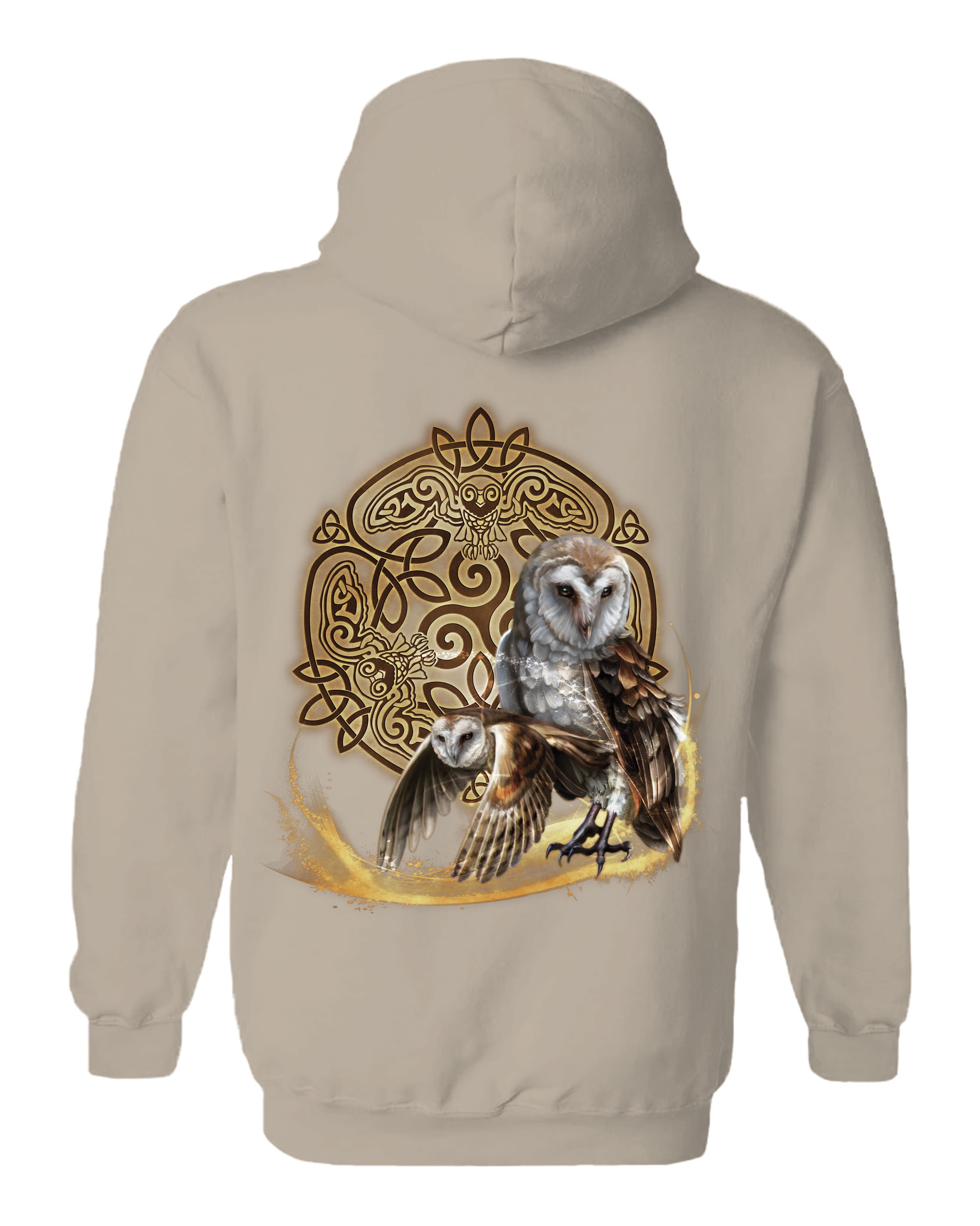 Celtic Owl Hoodie