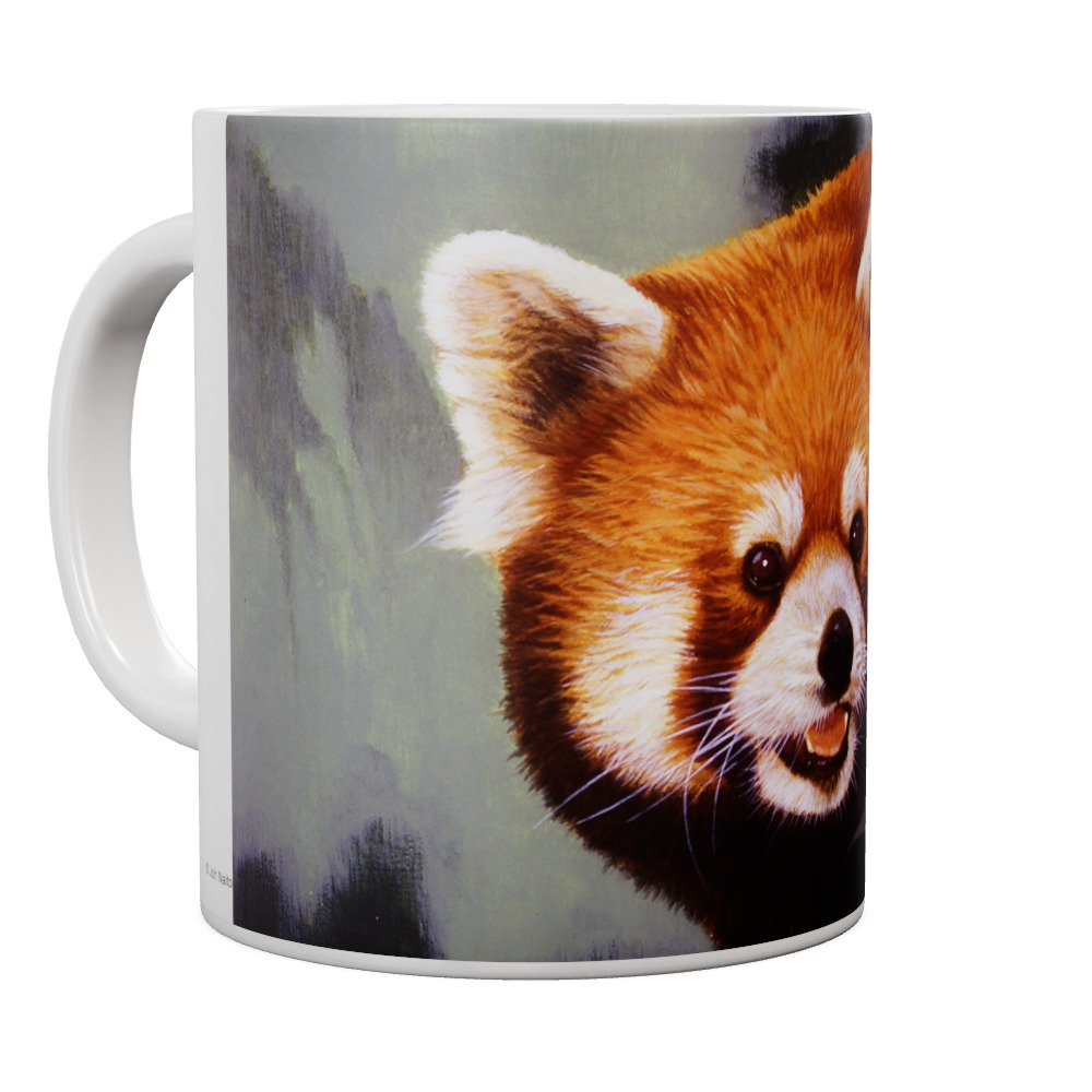 Hiding Out - Red Panda Mug