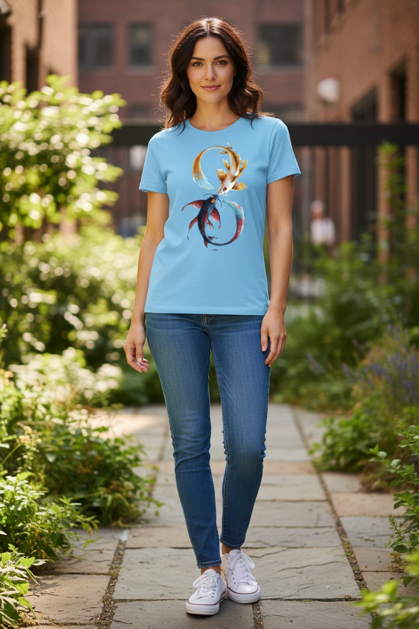 Eternal Bond - Fish Ladies T-shirt