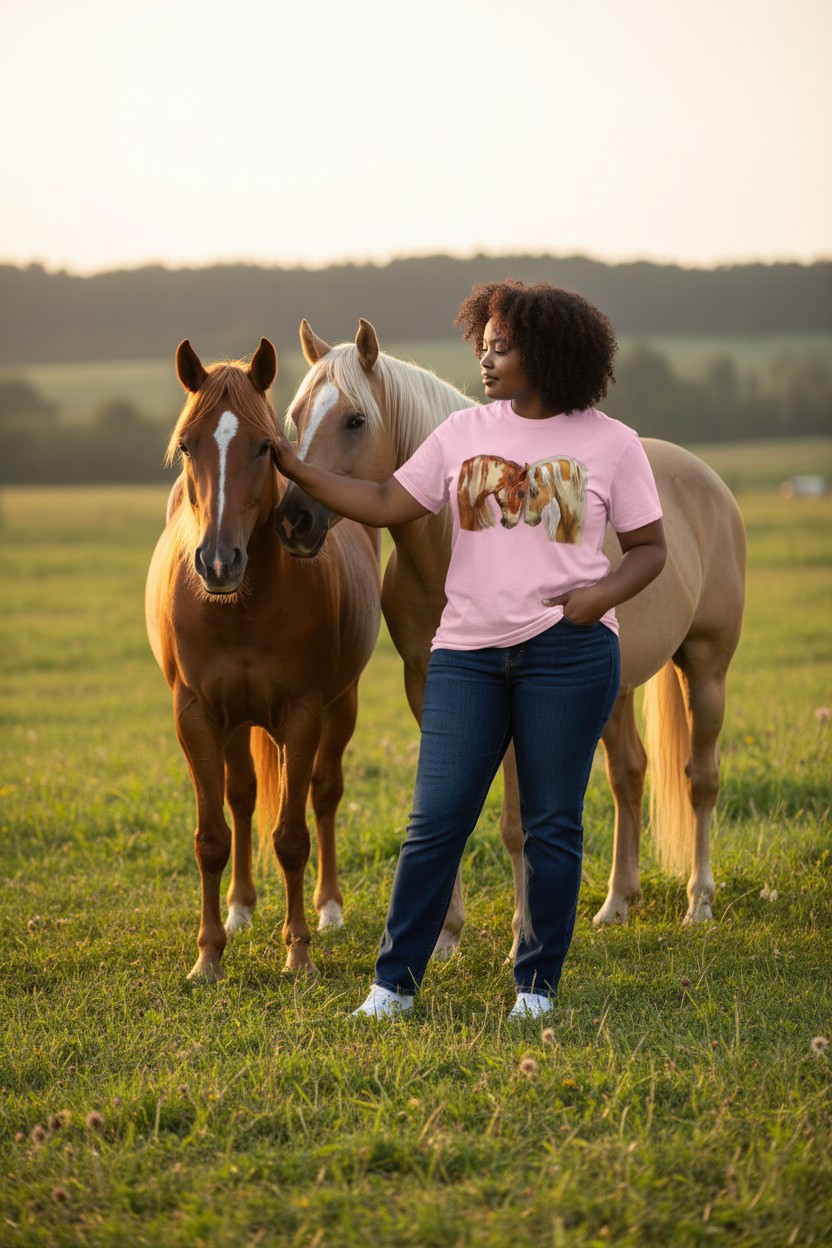 Two Hearts - Horses