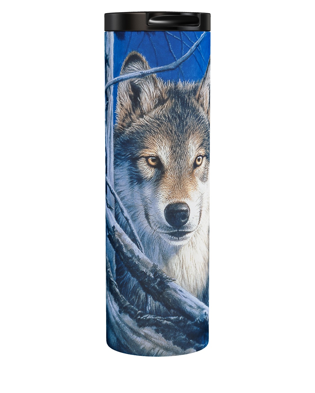 Moon Shine Wolf Tumbler