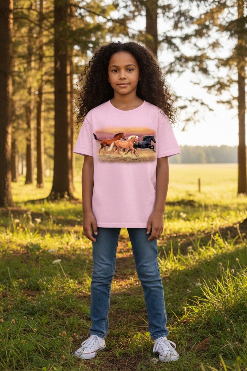 Running Free Horses KIDS