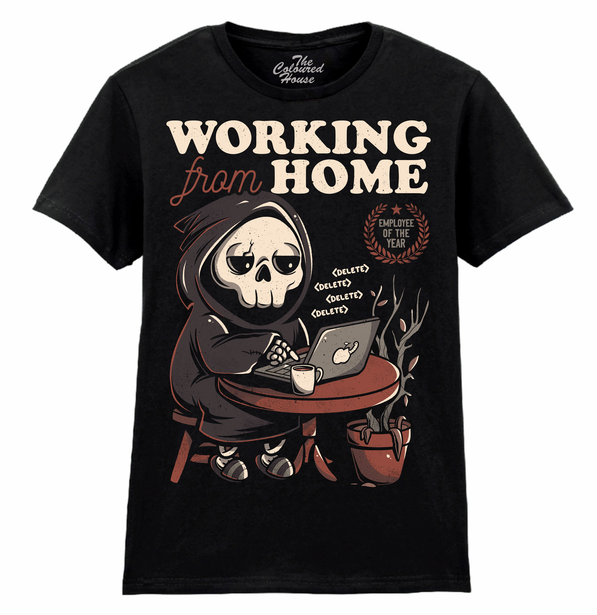 Working From Home Ladies T-shirt