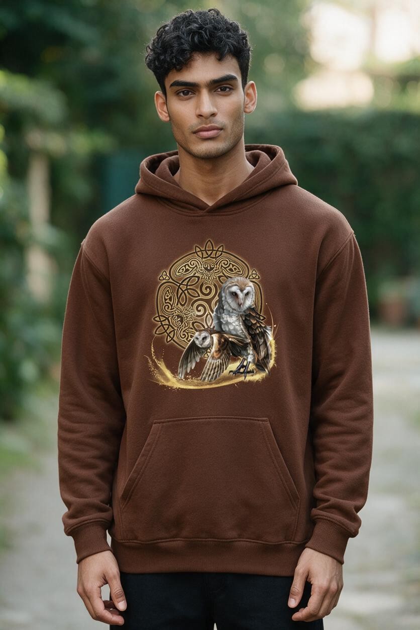 Celtic Owl Hoodie