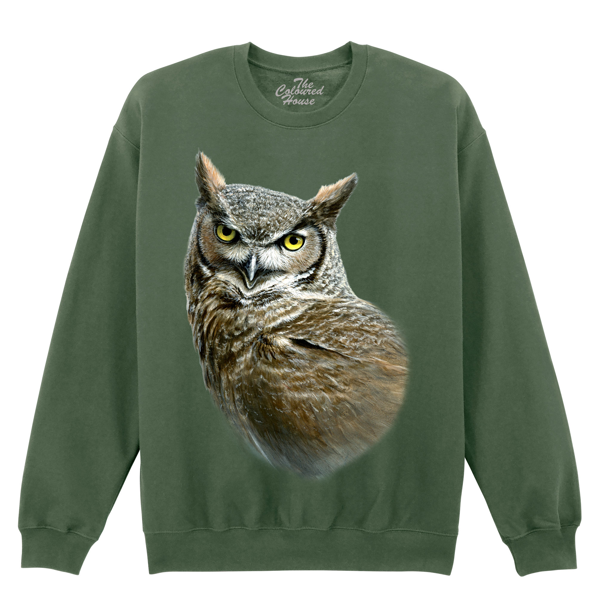 Great Horned Owl Sweater