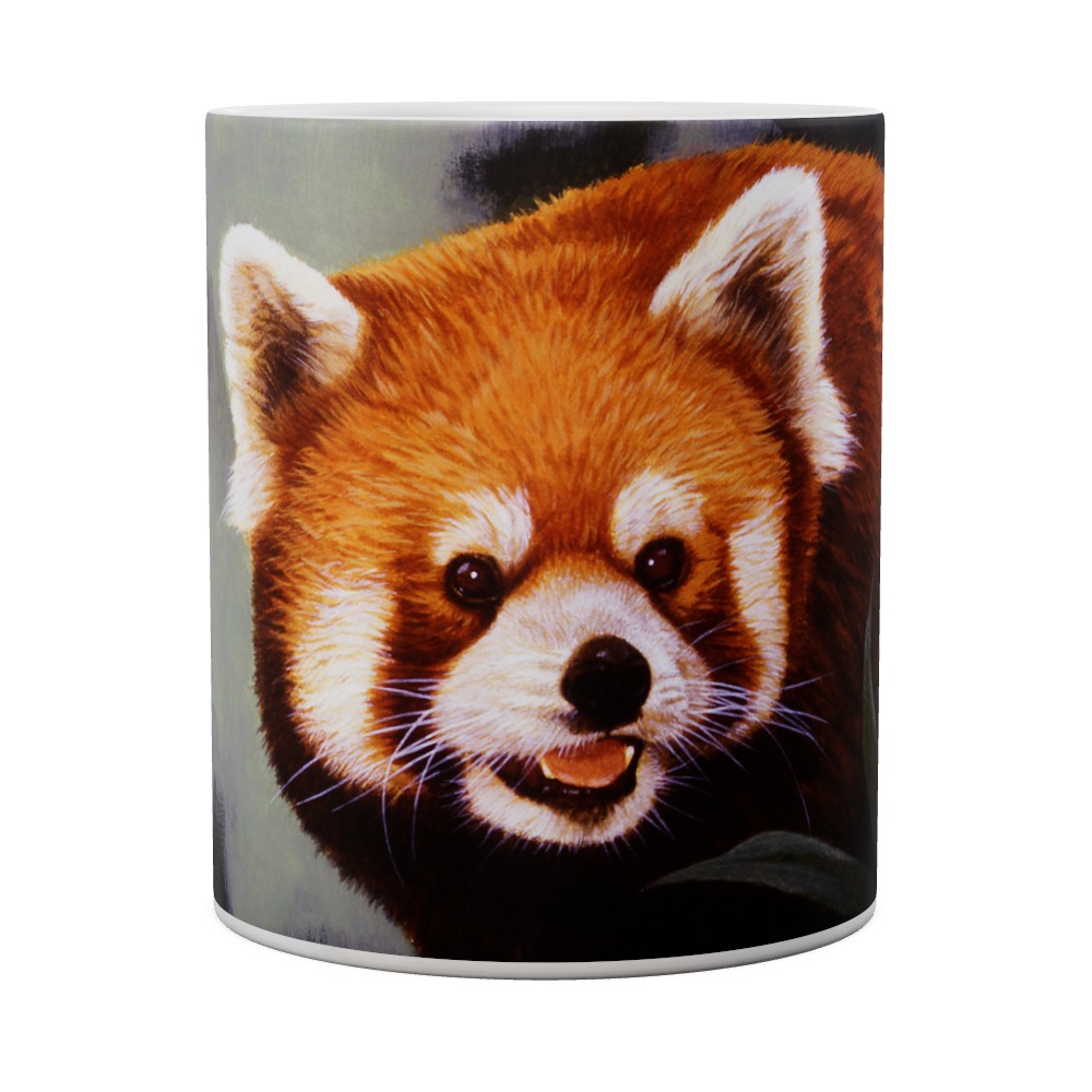 Hiding Out - Red Panda Mug