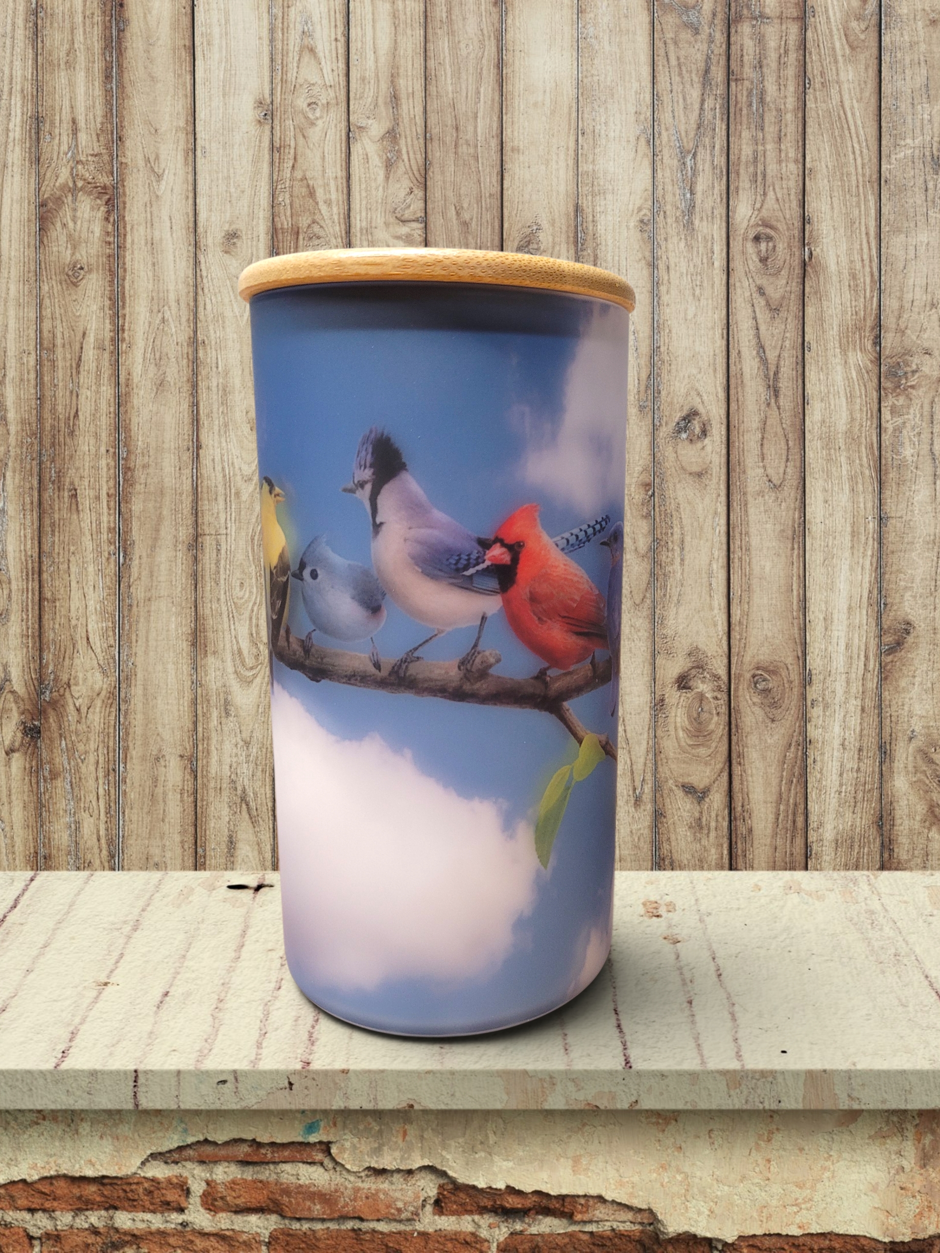Birds - Storage Jar 25Oz