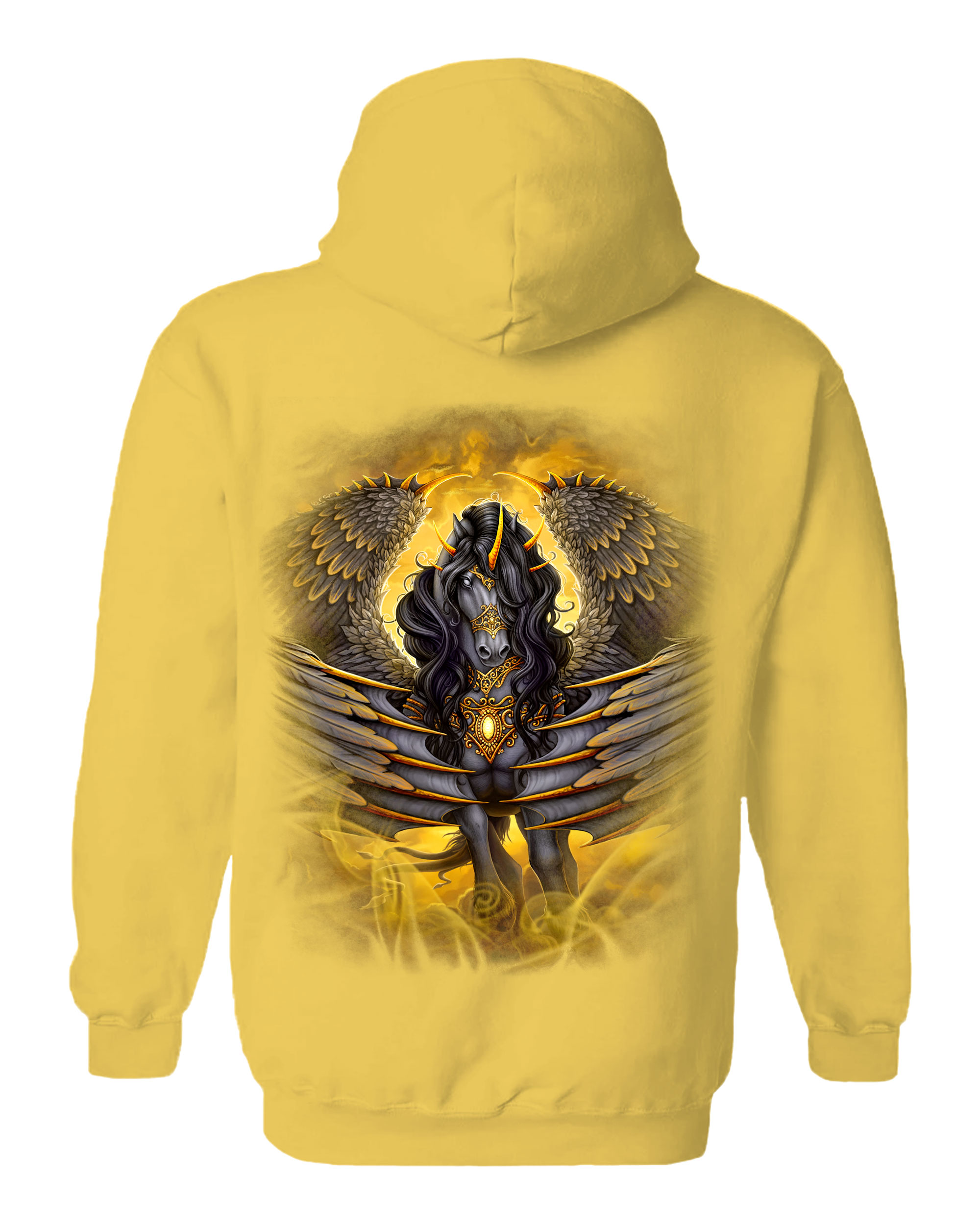 Black Pegasus Hoodie