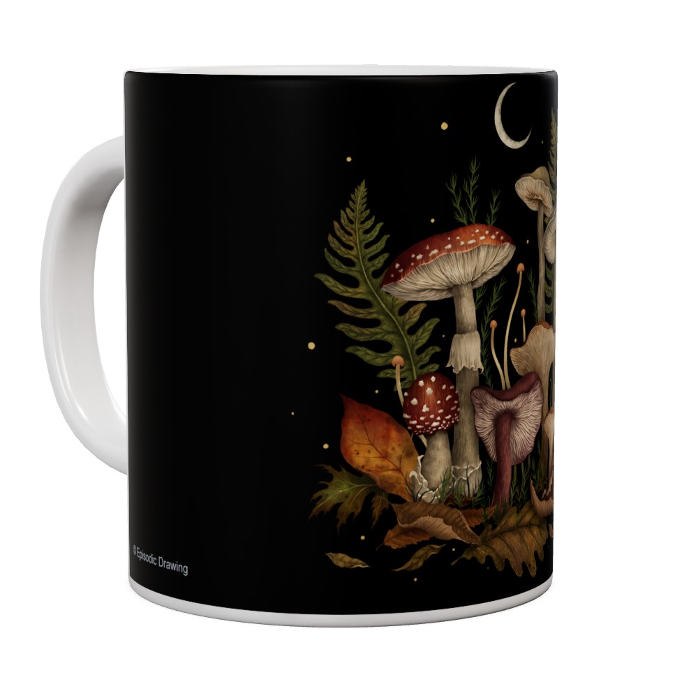 Autumn Mushrooms Mug