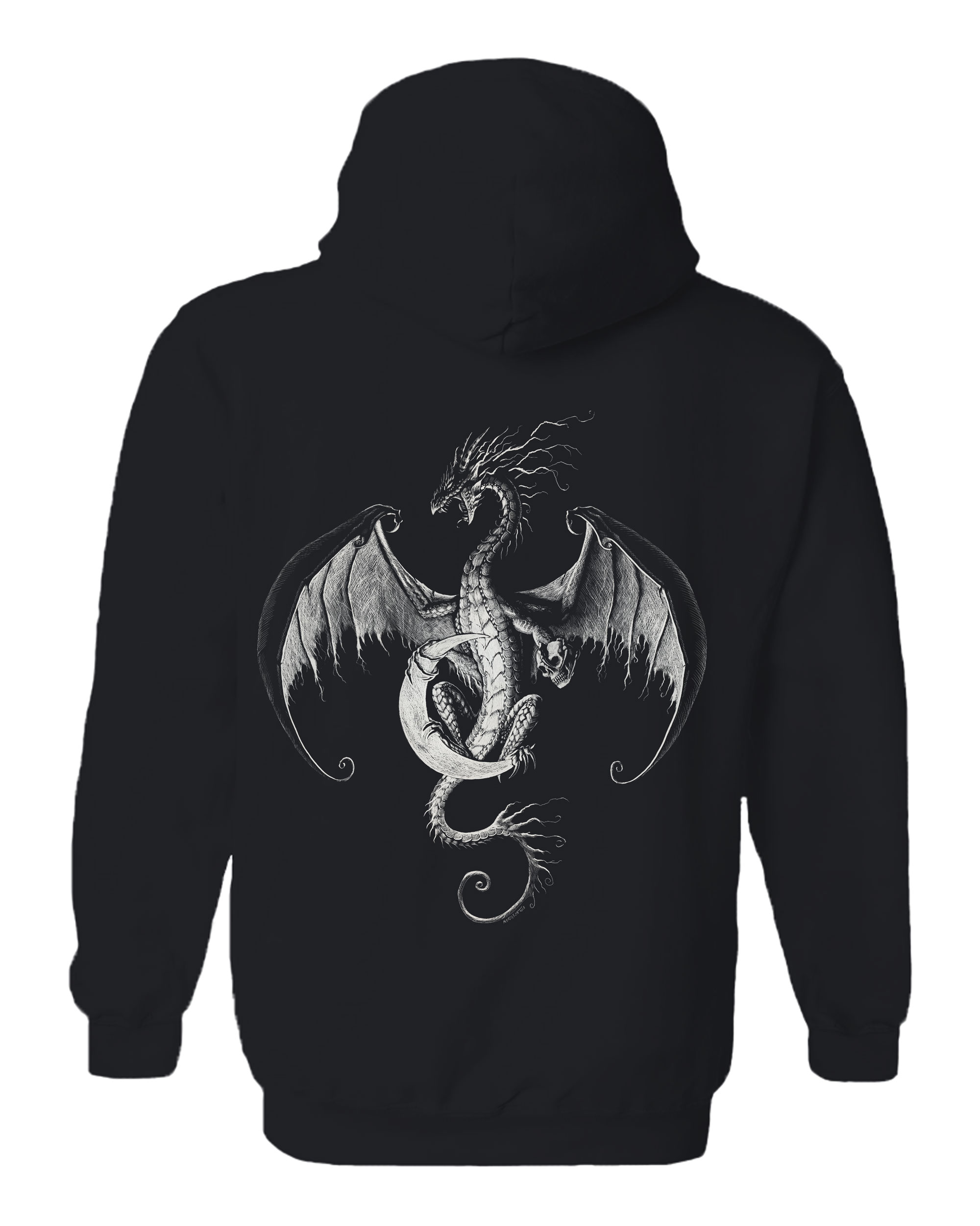 Moon Glow Dragon Hoodie