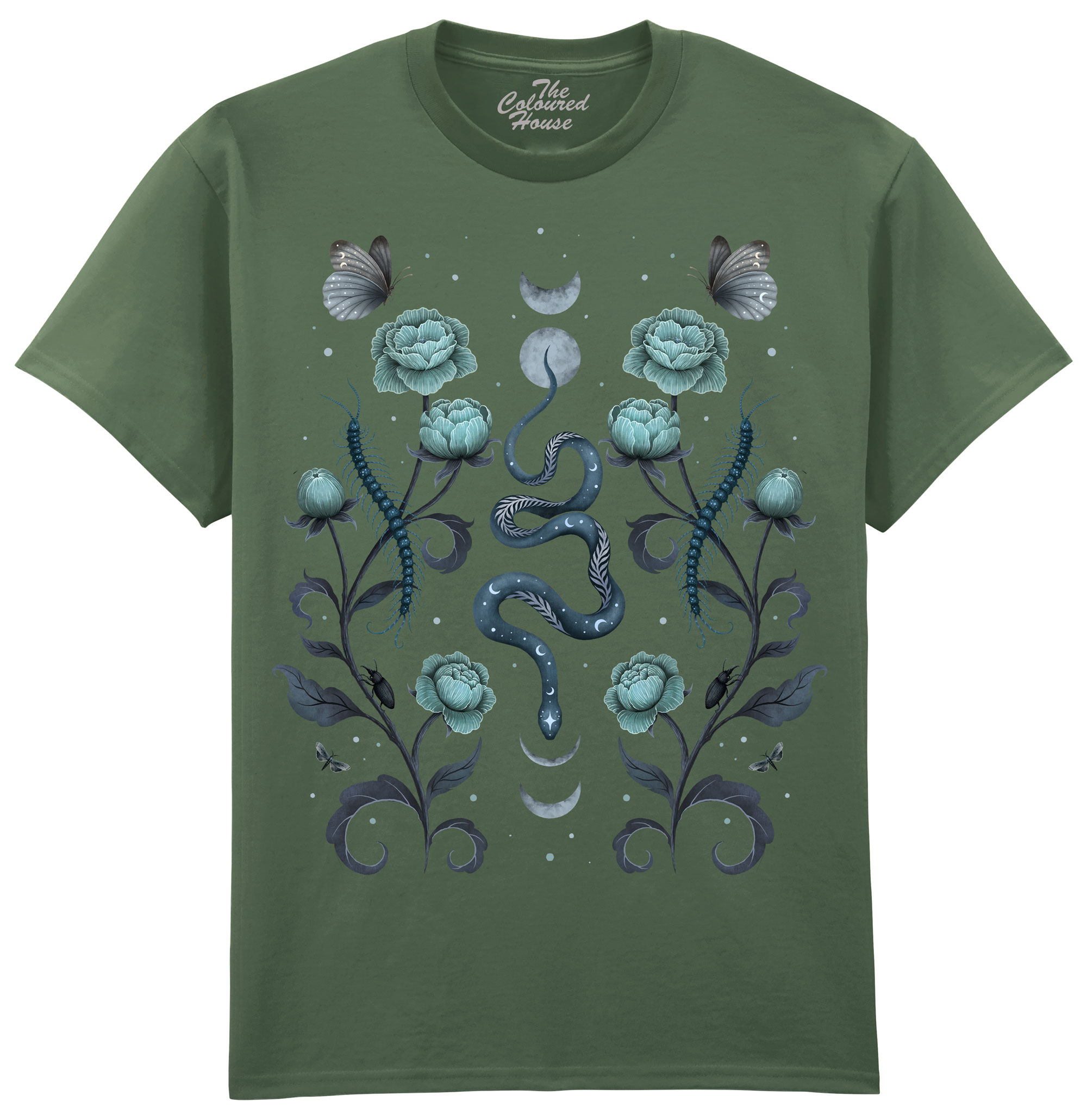 Serpentine Garden Black