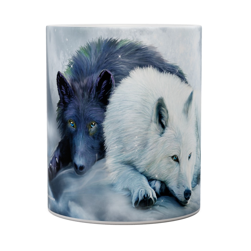 Yin Yang Wolf Mates Mug
