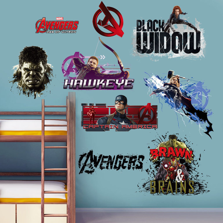 Marvel's Avengers Wall Decal (set of 3)