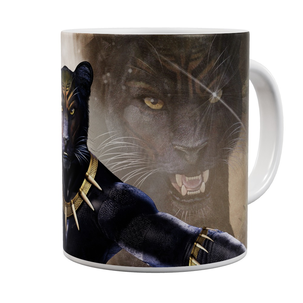 Black Panther Tribute Mug