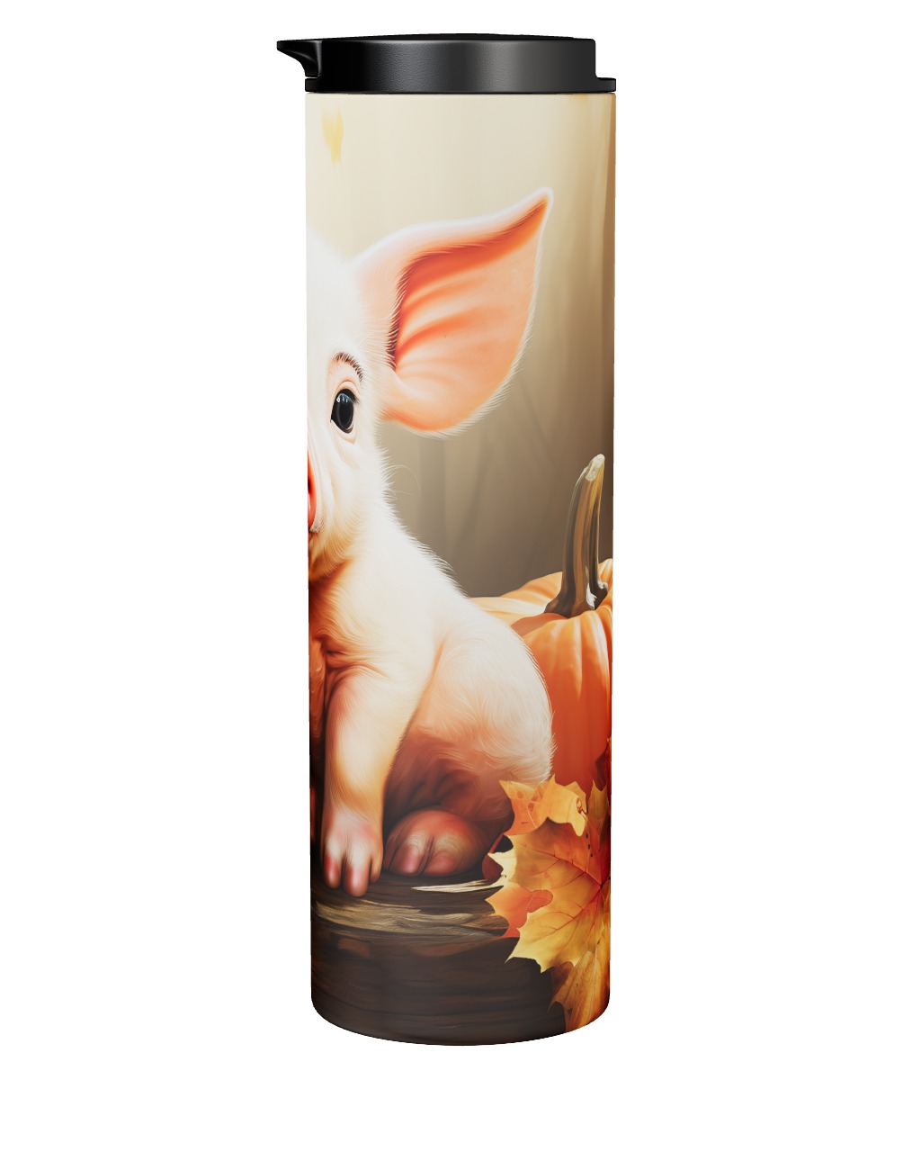 Autumn Piglet Tumbler