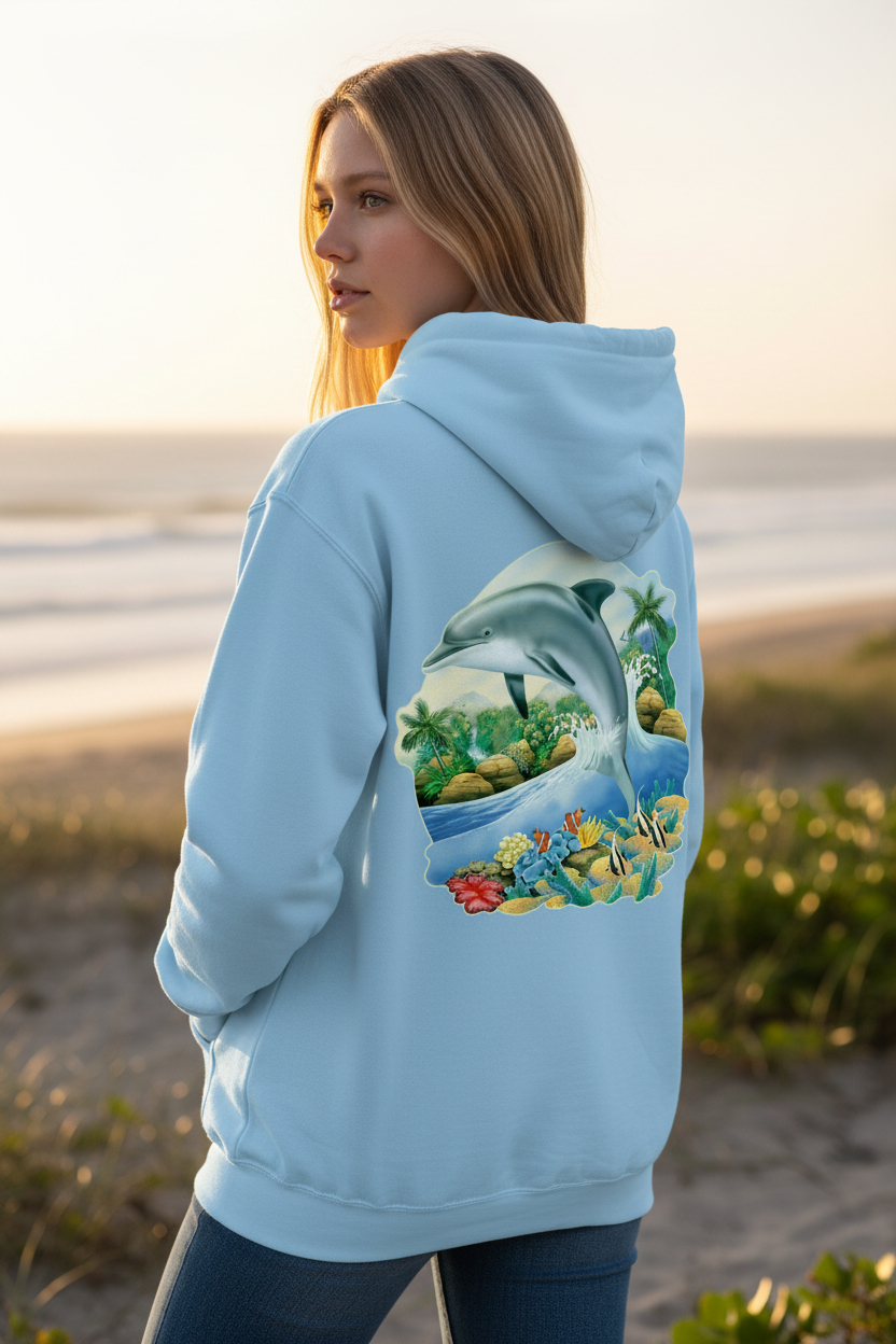 Dolphin Leap Hoodie